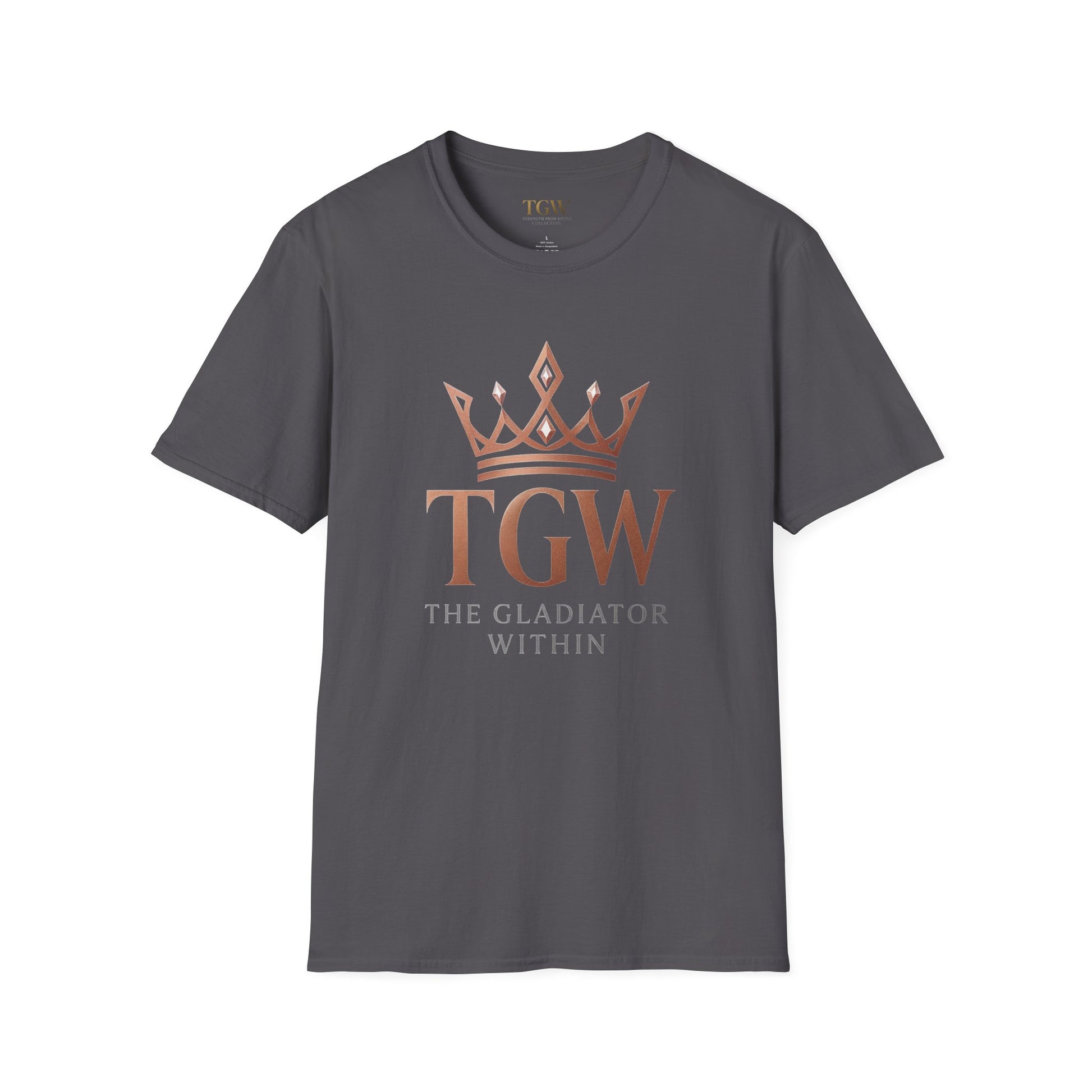 Women T-Shirts Gladiator Within, Motivational Tee, Soft-style Shirt, Graphic Shirt, Gift for Fitness Lovers, Inspirational Apparel