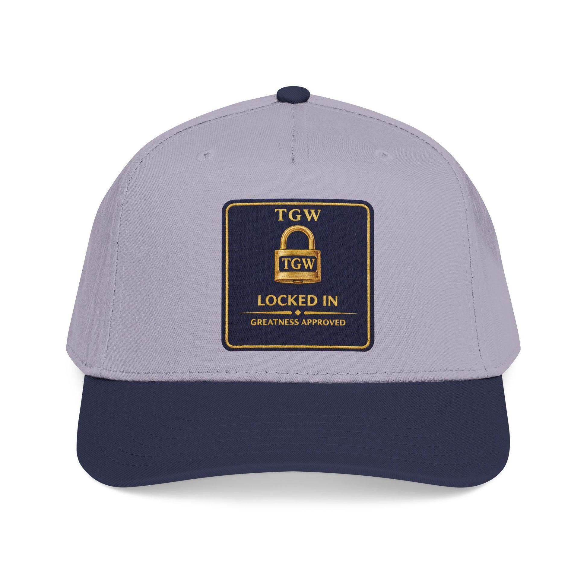 TGW “LOCKED IN” — Greatness Approved   Mid Profile Baseball Cap