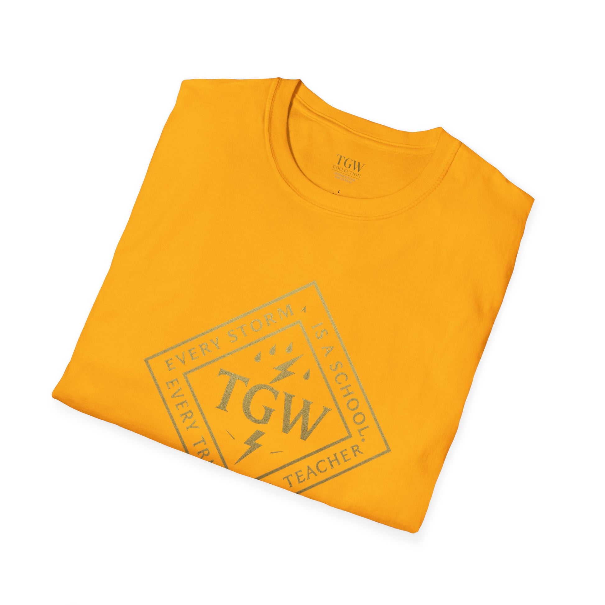 Graphic Tee with Lightning Design - Casual Trendy T-Shirt for Everyday Wear, Gifts, Occasions, Festivals