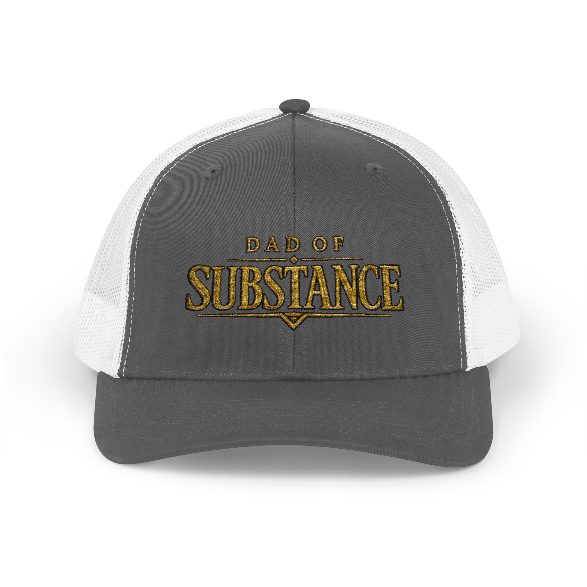 TGW COLLECTION TM - Dad of Substance Snapback Trucker Cap