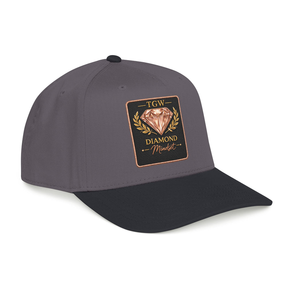 TGW Diamond Mindset Cap "Built Under Pressure"  Mid Profile Baseball Cap
