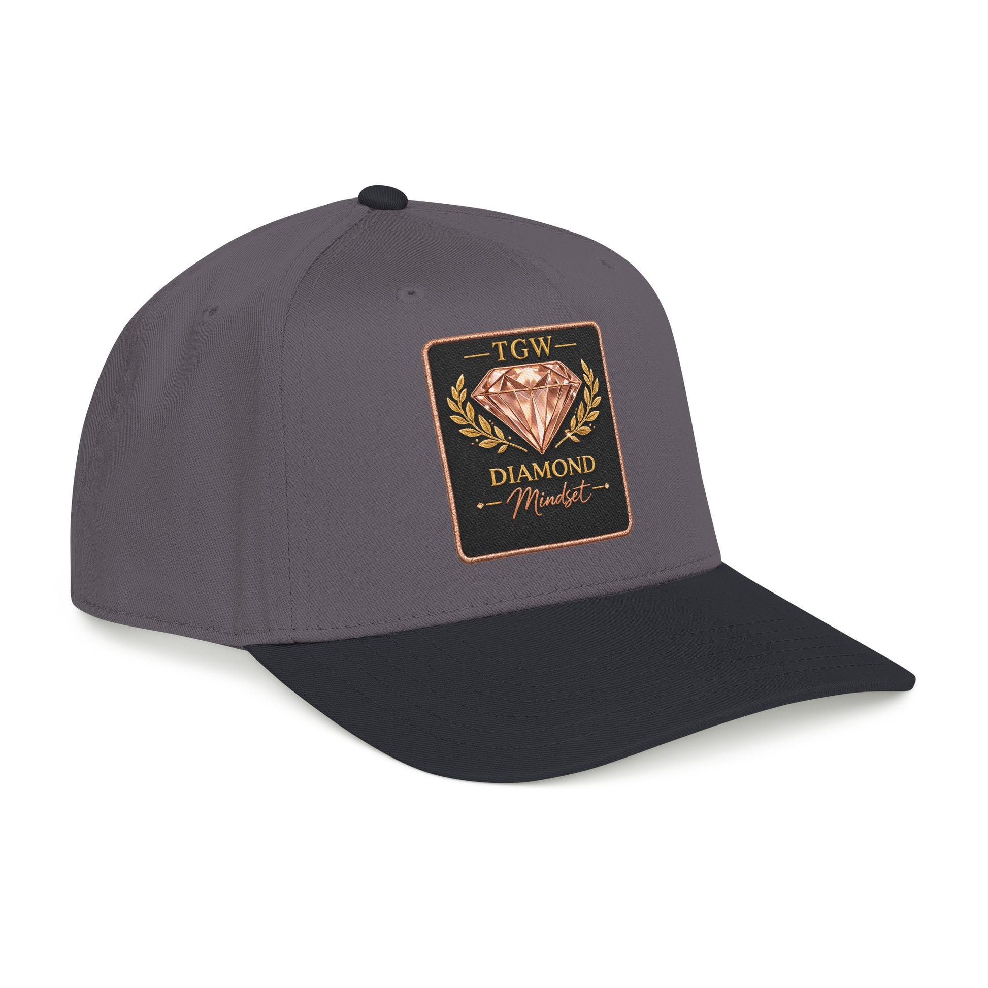 TGW Diamond Mindset Cap "Built Under Pressure"  Mid Profile Baseball Cap