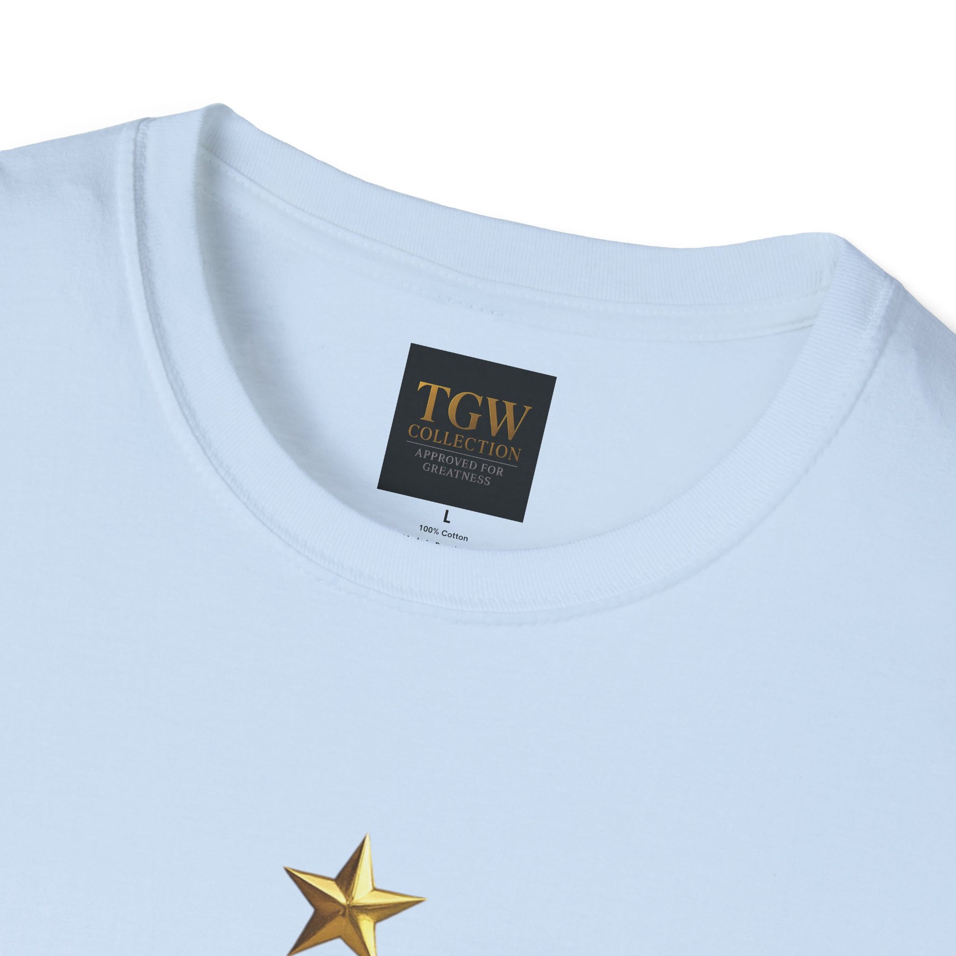 Softstyle T-Shirt - TGW 'Born for Greatness' Tee, Motivational Gift, Casual Wear, Inspirational Apparel, Achievement