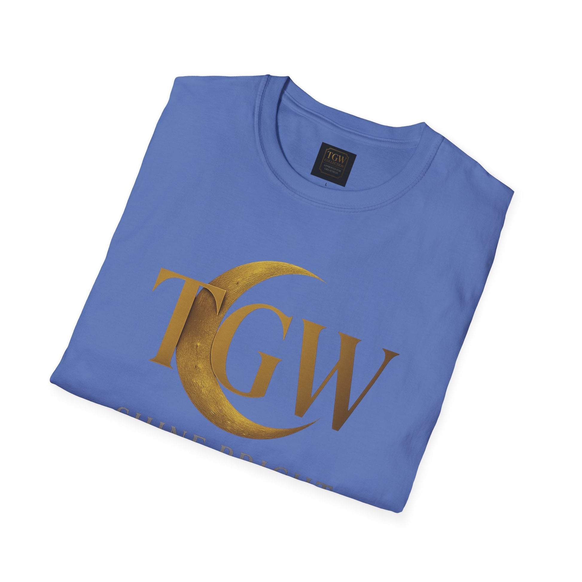 Shine Bright T-Shirt, Graphic Tee, Motivational Gift, Casual Wear, Inspirational Apparel