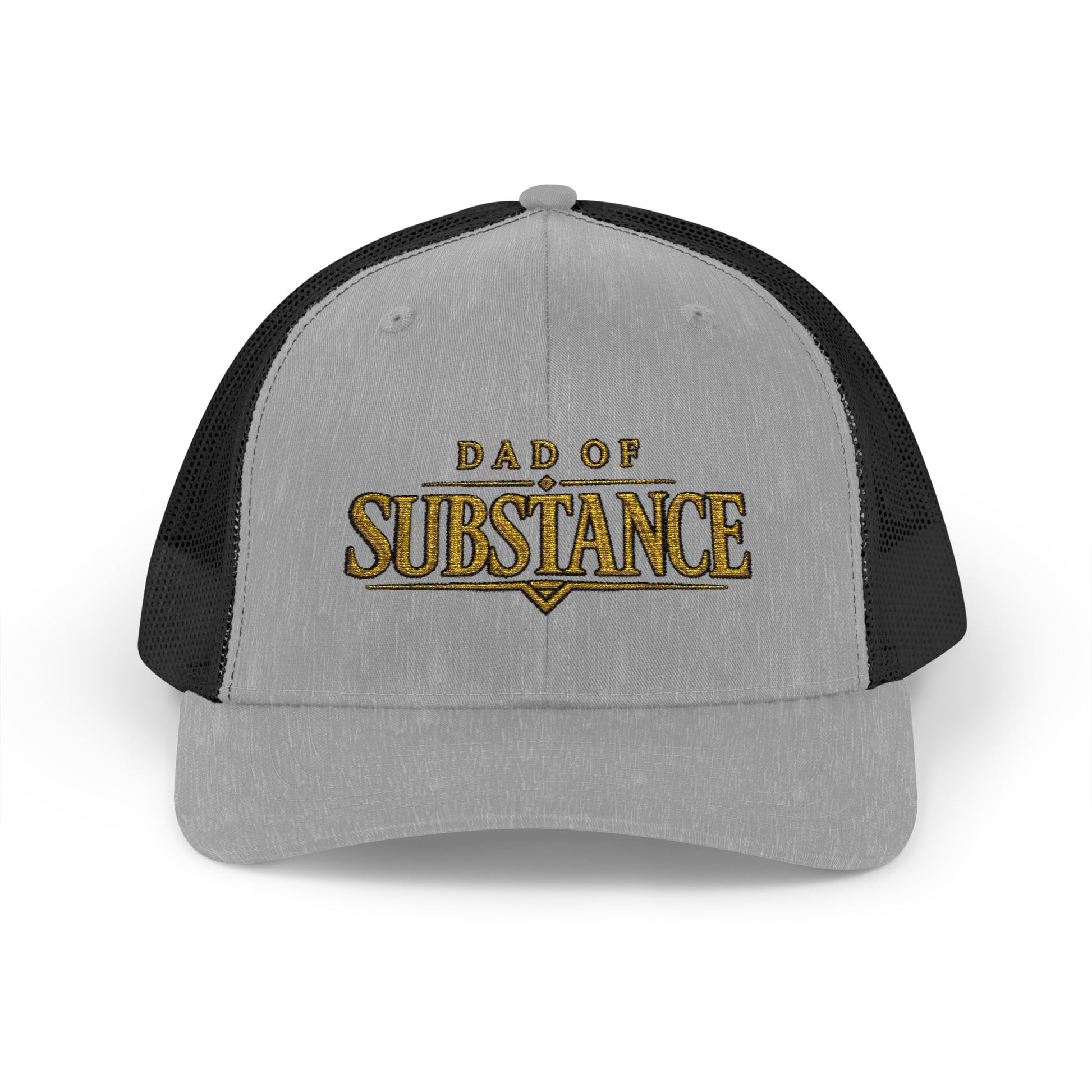 TGW COLLECTION TM - Dad of Substance Snapback Trucker Cap