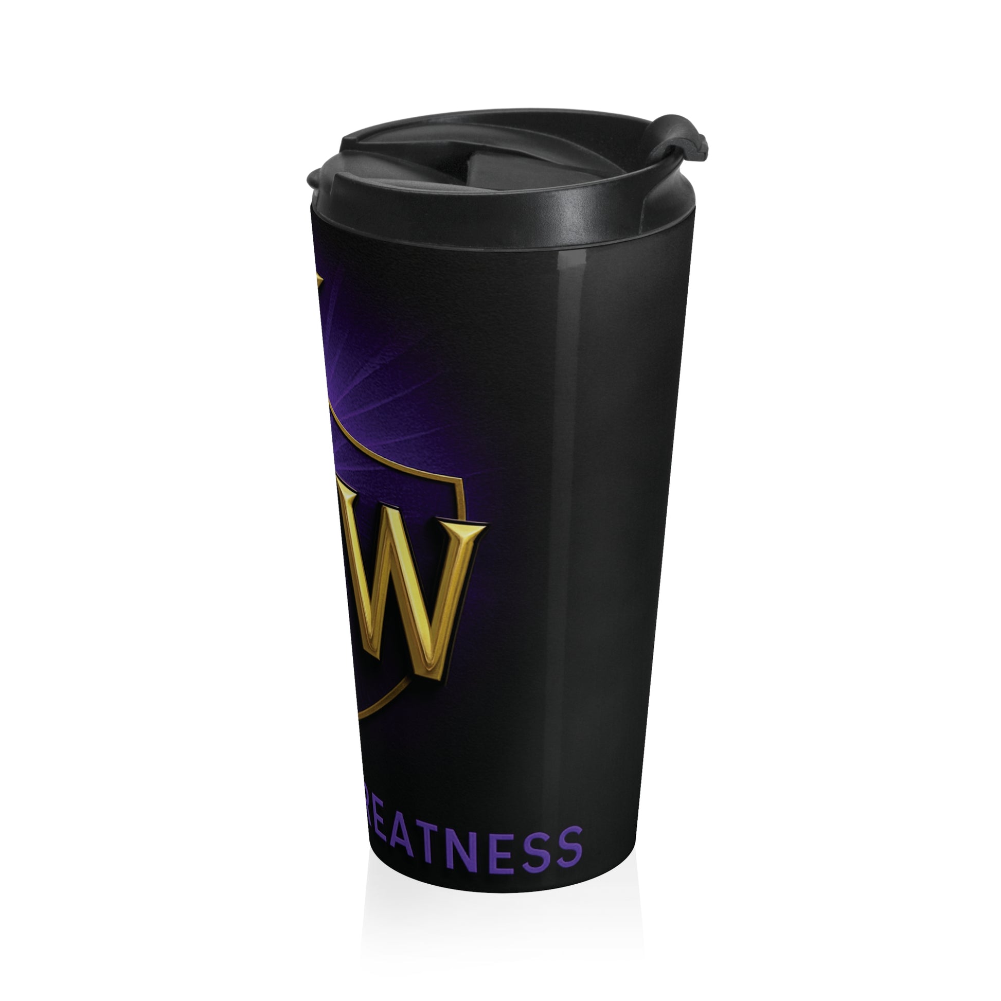 Stainless Steel Travel Mug with Motivational Design, Perfect for Coffee Lovers, Gifts for Her/Him, Travel Accessories, Inspirational [...]
