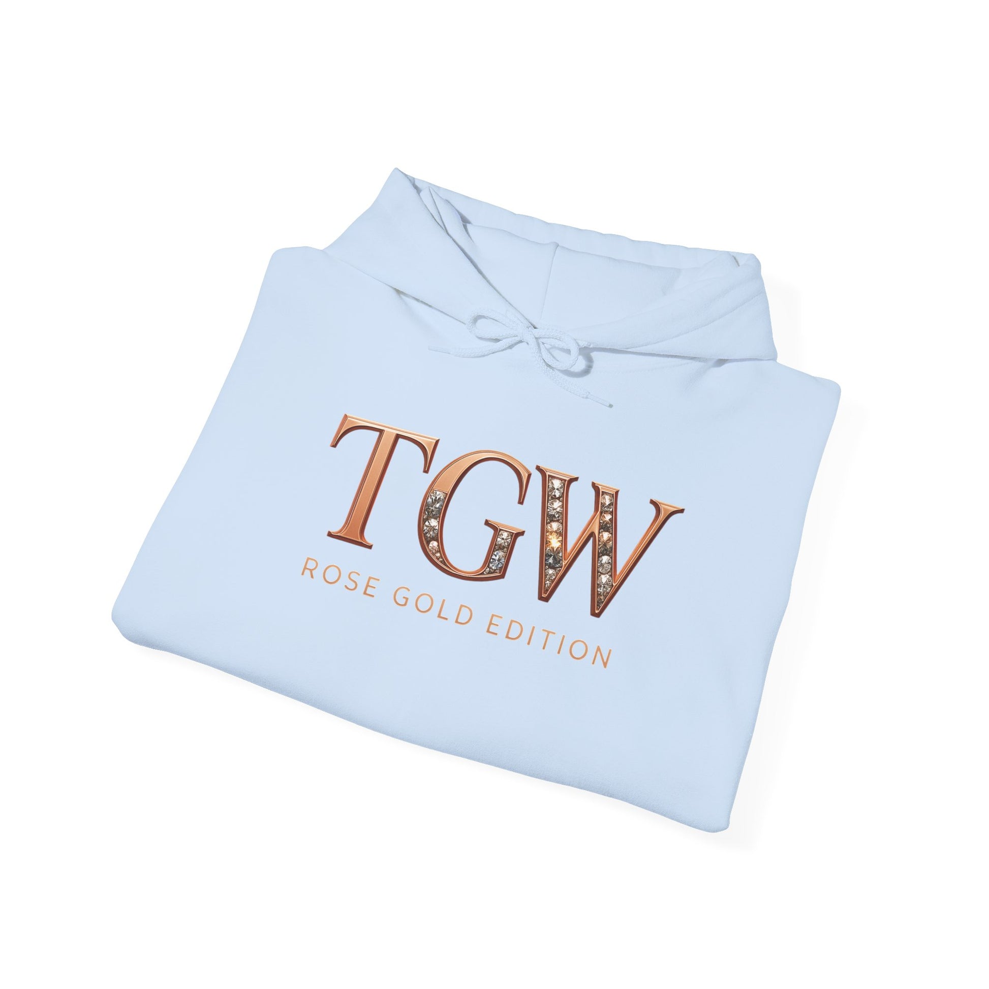 Rose Gold Edition Hoodie - Cozy Sweatshirt for Every Occasion, Holiday Gift, Casual Wear, Trendy Style, Fashion Statement