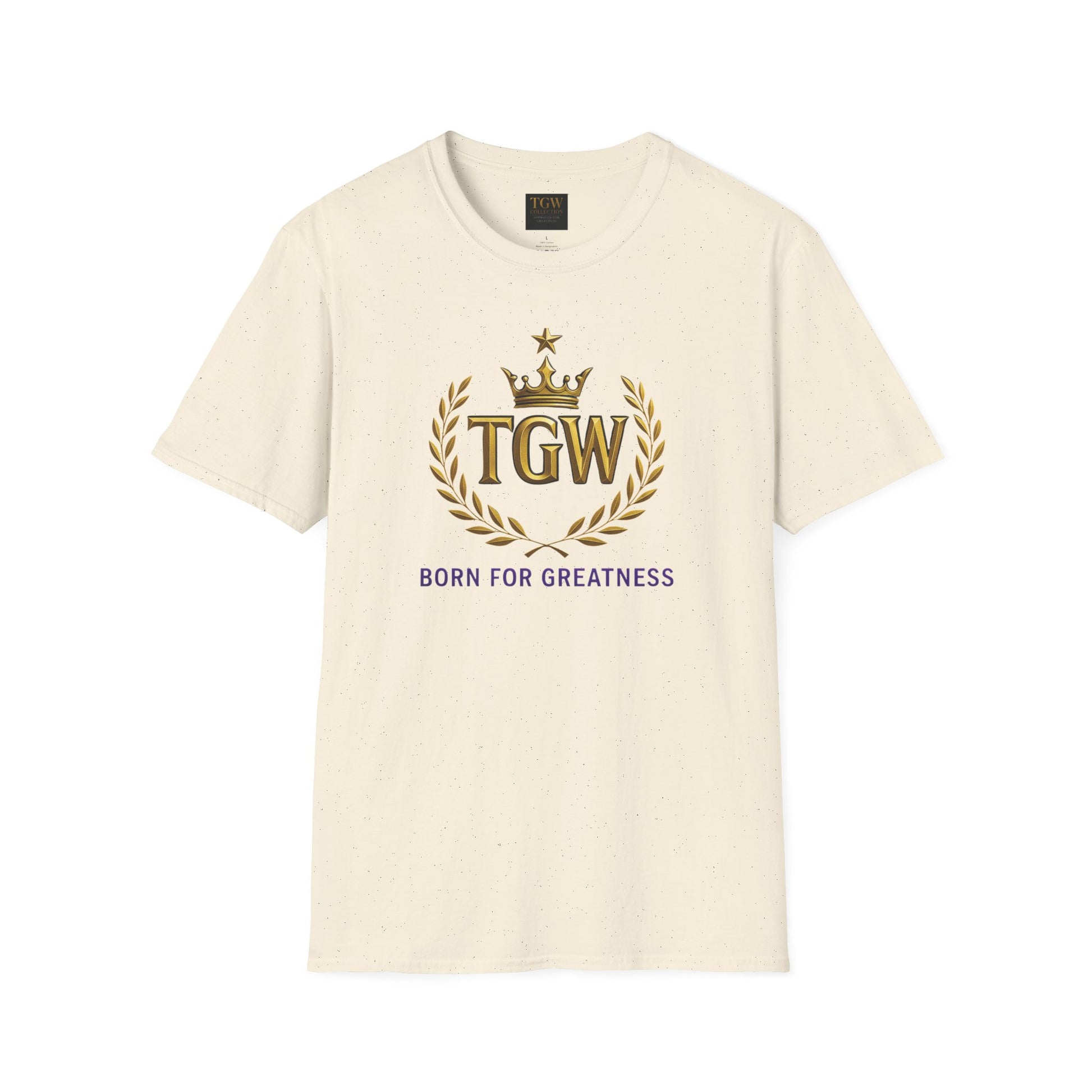 Inspirational T-Shirt - Born for Greatness, Motivational Tee, Gift for Achievers, Casual Wear, Everyday Comfort