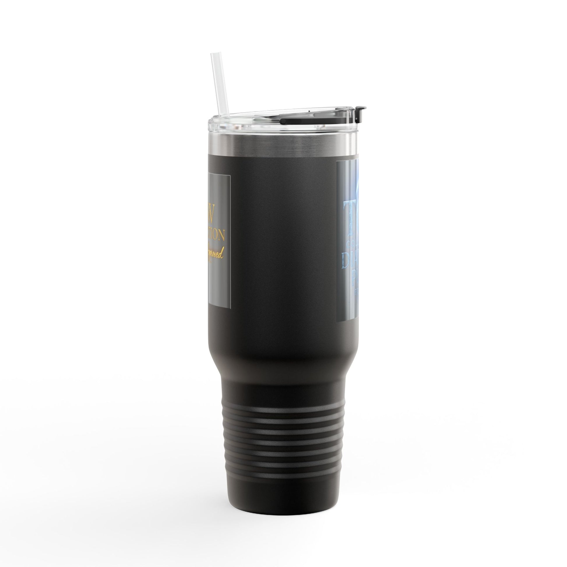 Diamond Pulse Moon Insulated Travel Mug, 40oz