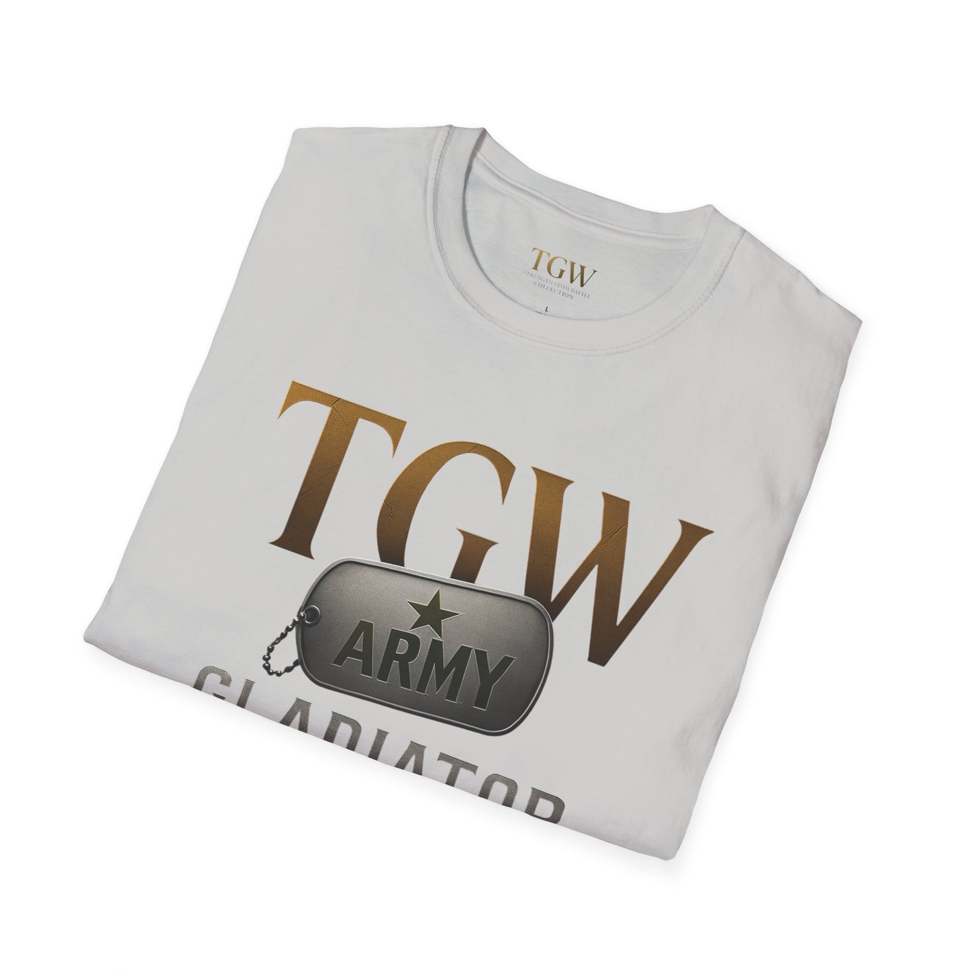 Gladiator Within T-Shirt, Unisex Army Tee, Motivational Gift, Fitness Apparel, Casual Wear, Workout Top, Inspirational Shirt