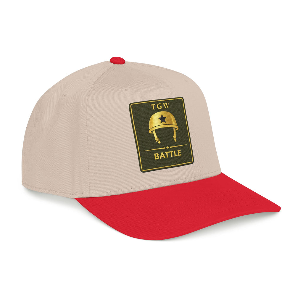 TGW “BATTLE” Structured Cap Mid Profile Baseball Cap