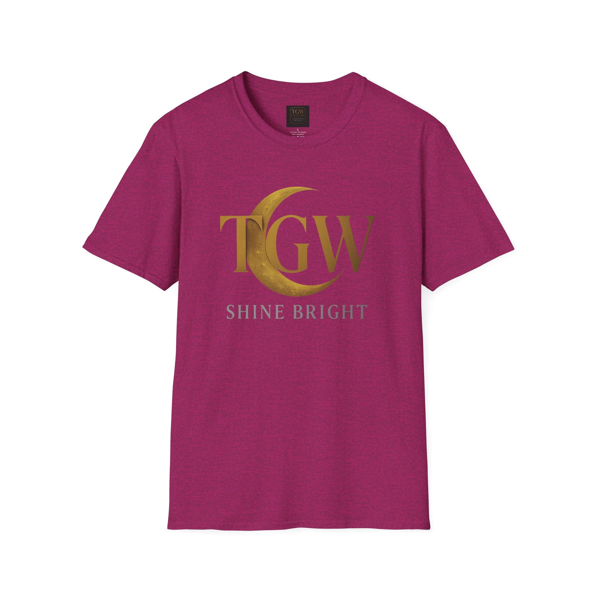 Shine Bright T-Shirt, Graphic Tee, Motivational Gift, Casual Wear, Inspirational Apparel