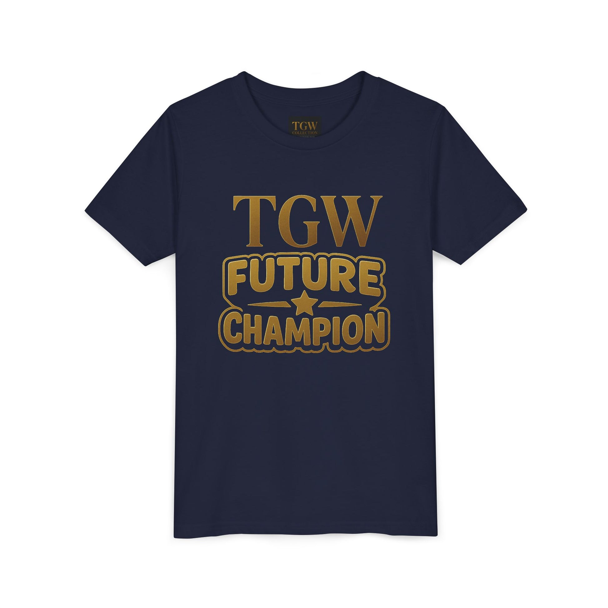 Future Champion Youth Tee - Motivational Kids Shirt, Sportswear, Birthday Gift, Fun Apparel, Champion Theme