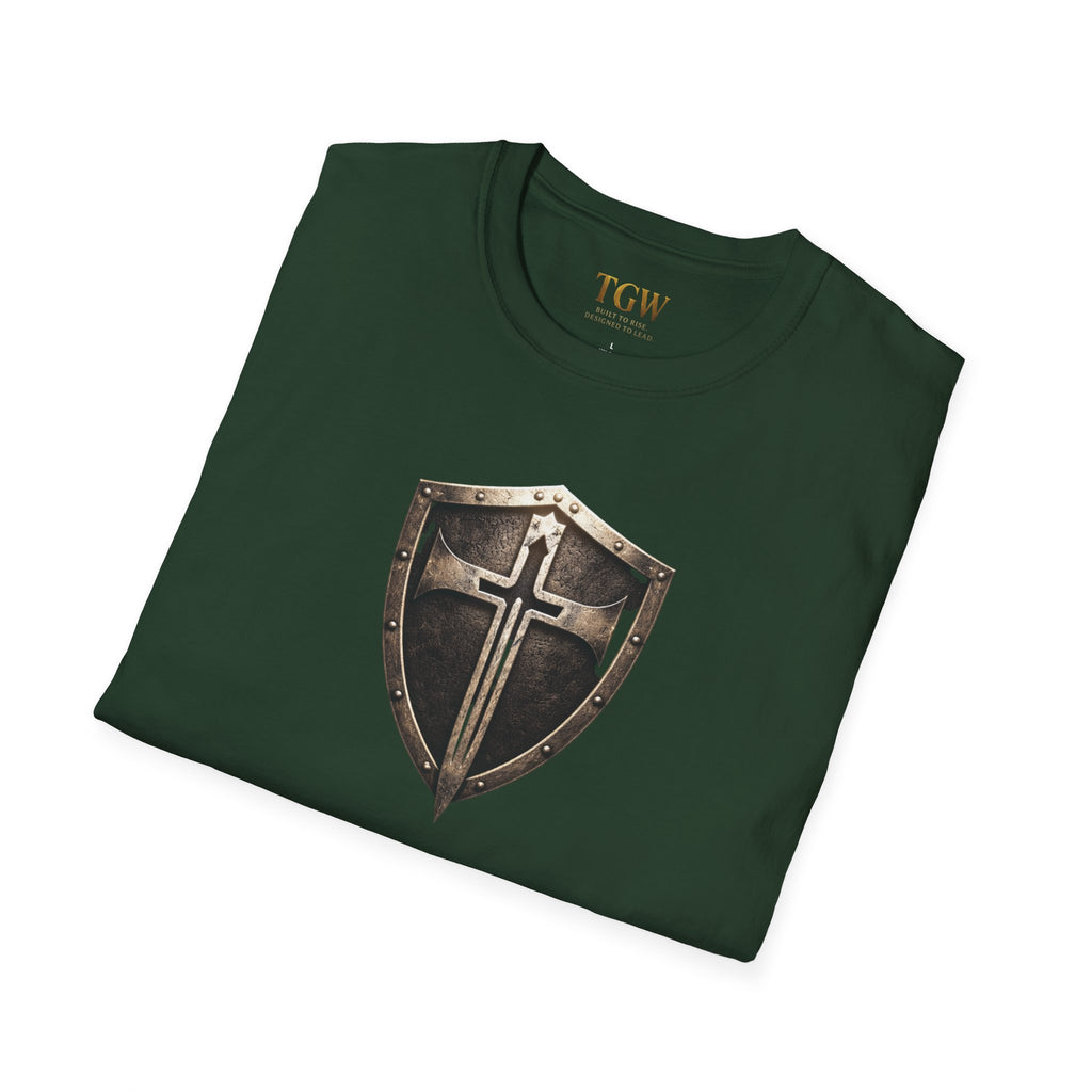 Shield of Resolve (TGW Collection Greatness Approved) Softstyle T-Shirt