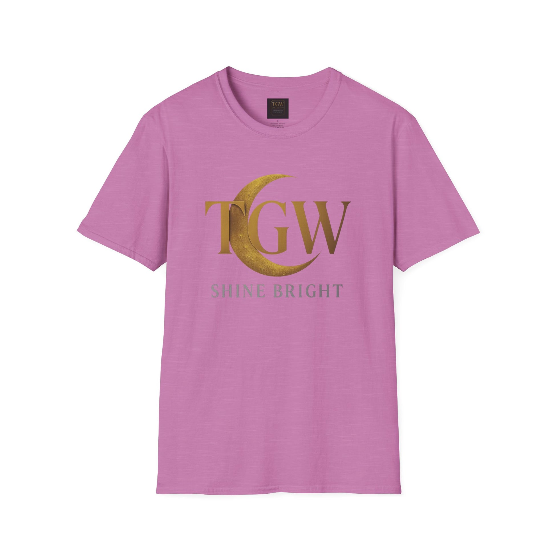 Shine Bright T-Shirt, Graphic Tee, Motivational Gift, Casual Wear, Inspirational Apparel
