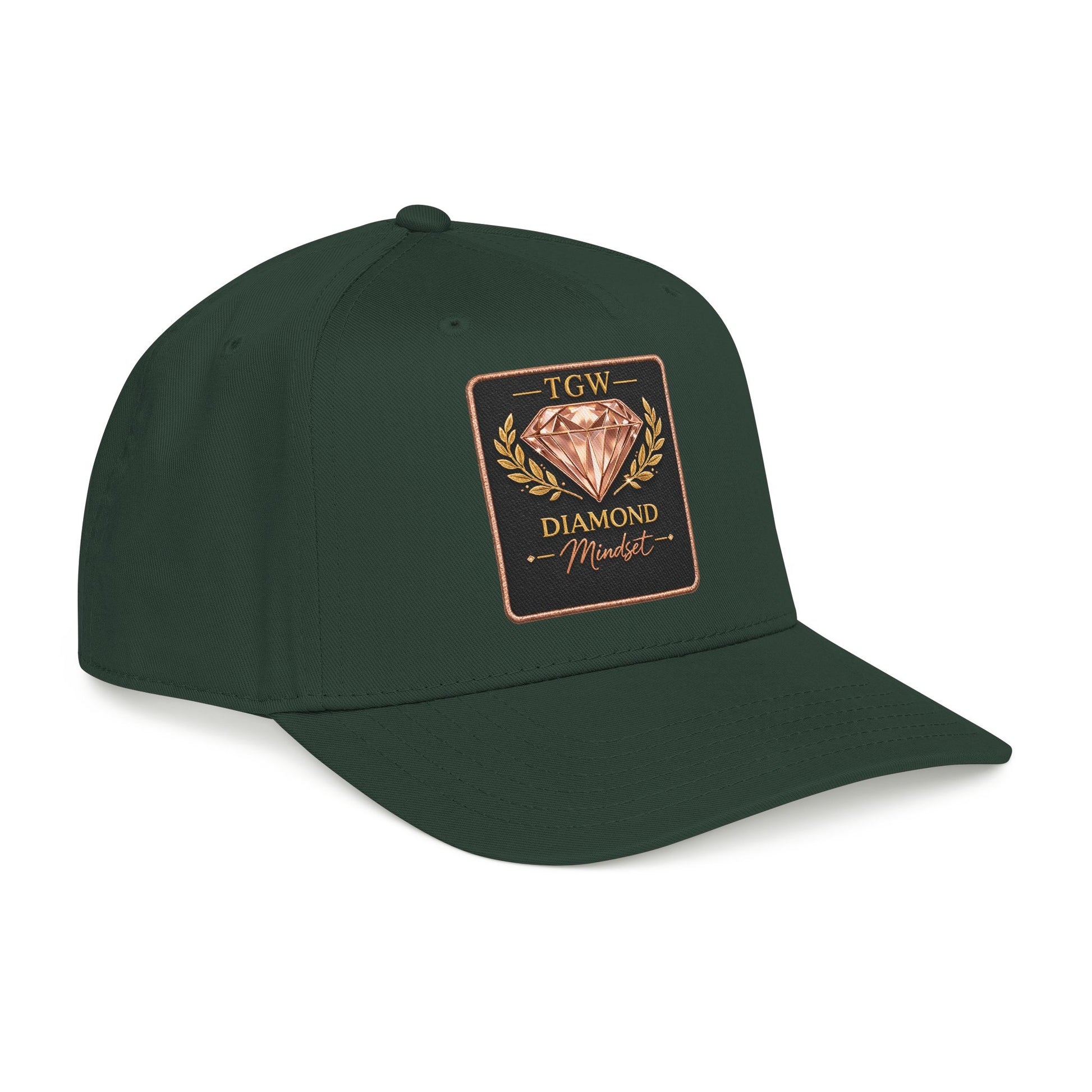 TGW Diamond Mindset Cap "Built Under Pressure"  Mid Profile Baseball Cap