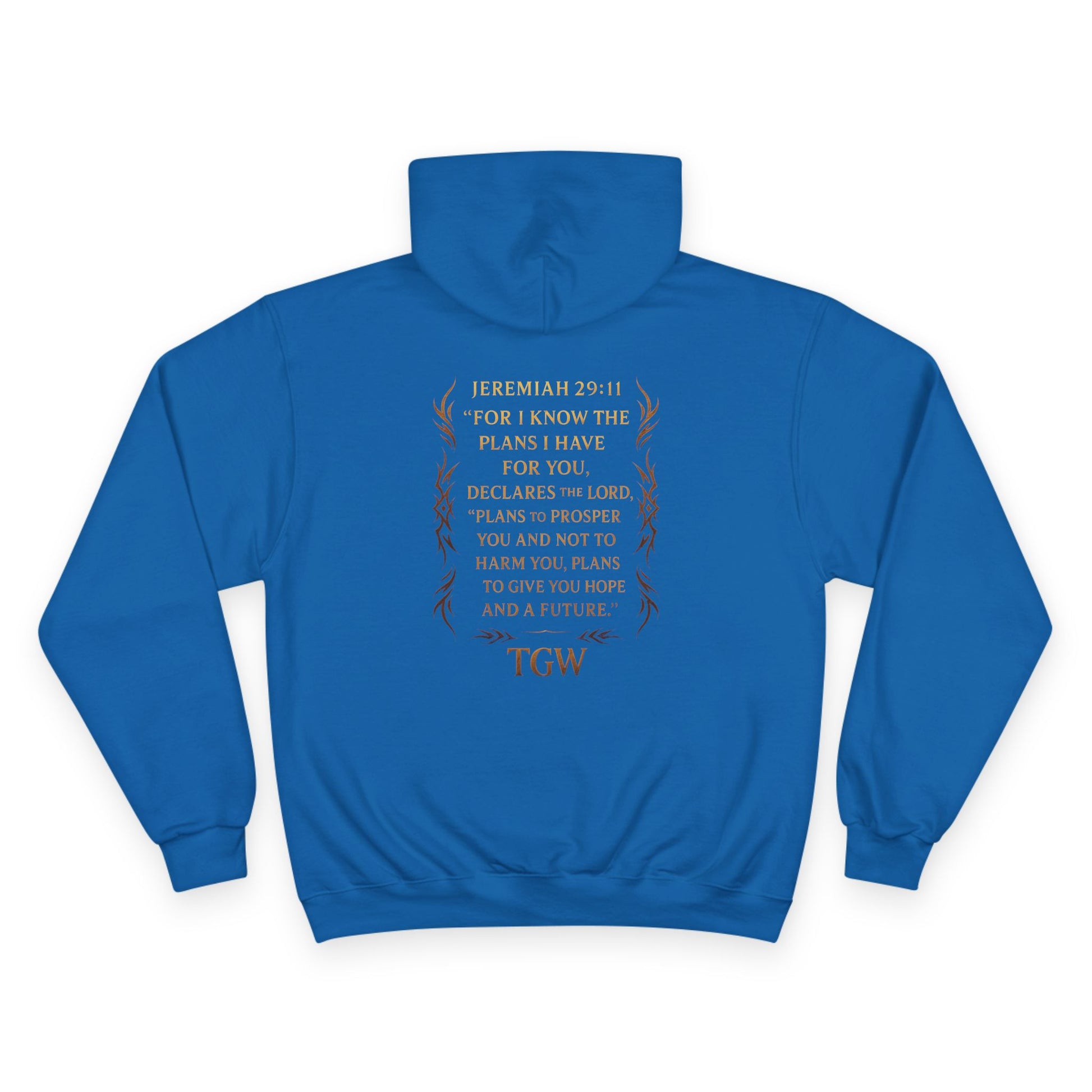Inspirational Champion Hoodie - Faithful Message, Cozy Style, Religious Gift, Casual Wear, Christian Apparel