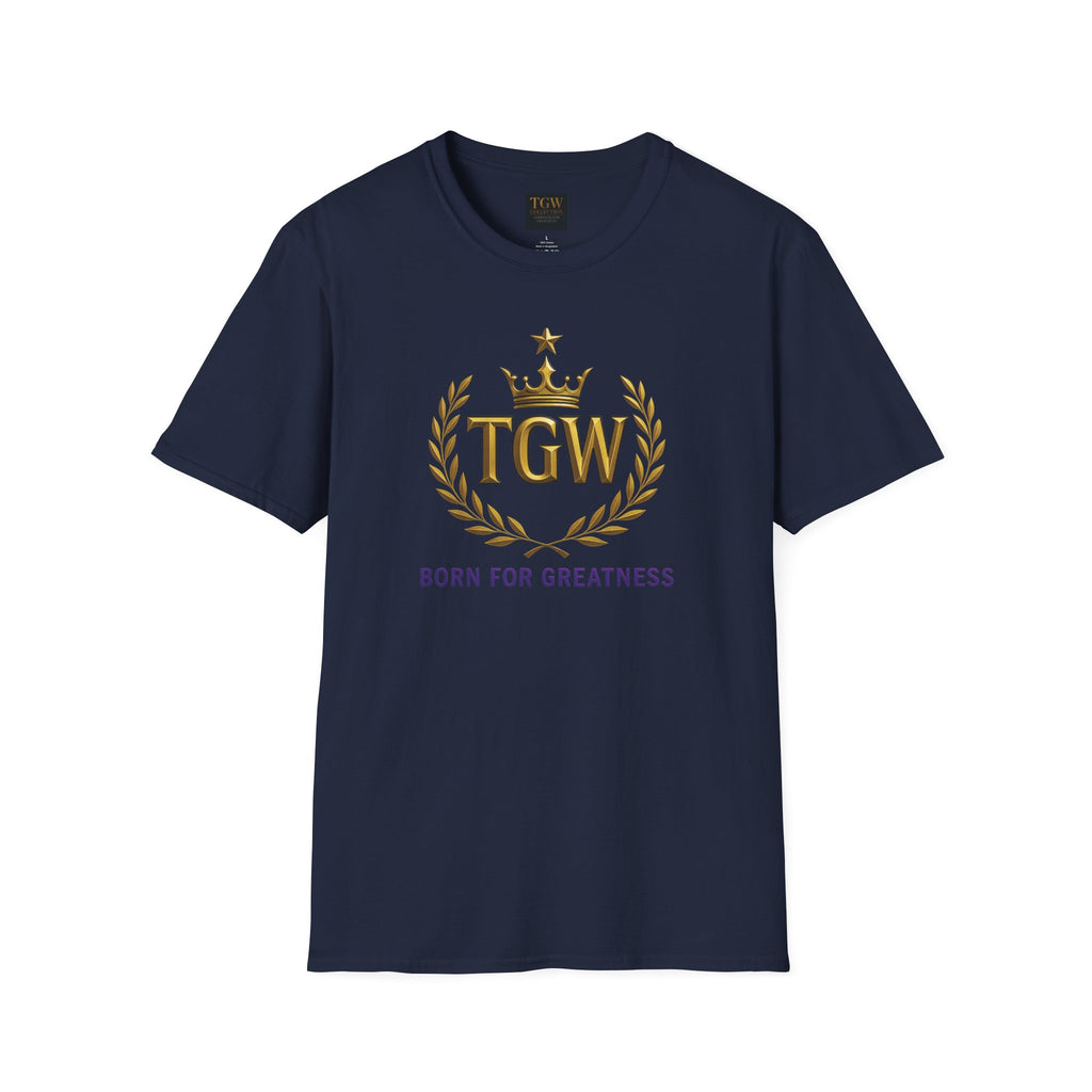 Inspirational T-Shirt - Born for Greatness, Motivational Tee, Gift for Achievers, Casual Wear, Everyday Comfort