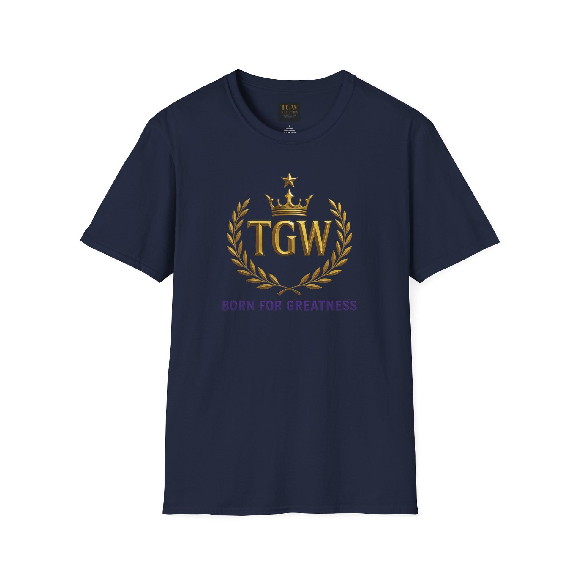 Inspirational T-Shirt - Born for Greatness, Motivational Tee, Gift for Achievers, Casual Wear, Everyday Comfort