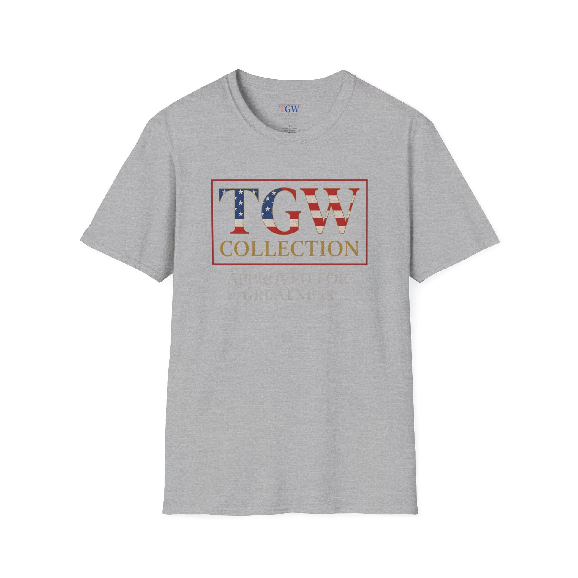 Soft style T-Shirt: TGW Collection, Approved for Greatness - Comfortable Apparel for Everyday, Gifts for Friends, USA Pride
