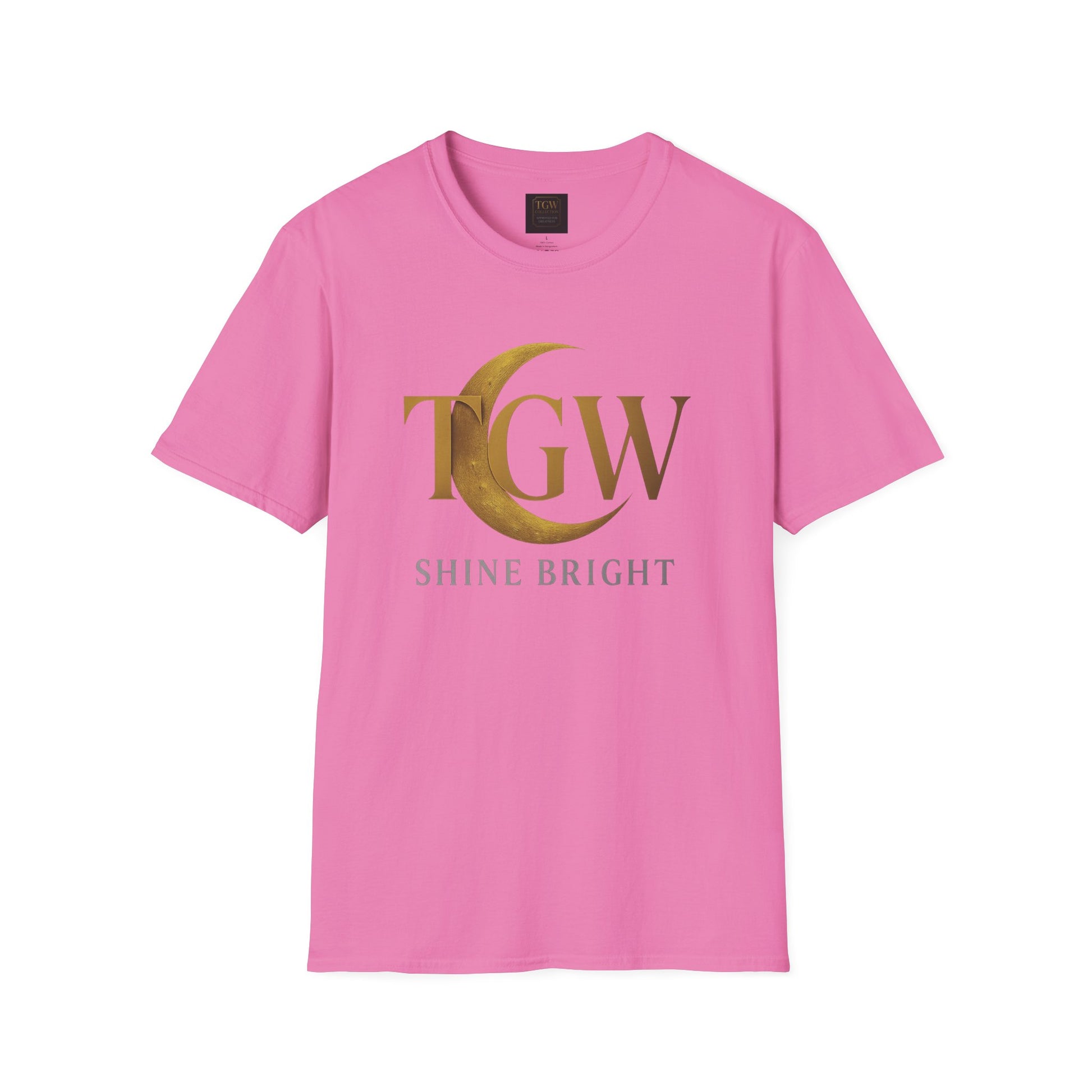 Shine Bright T-Shirt, Graphic Tee, Motivational Gift, Casual Wear, Inspirational Apparel