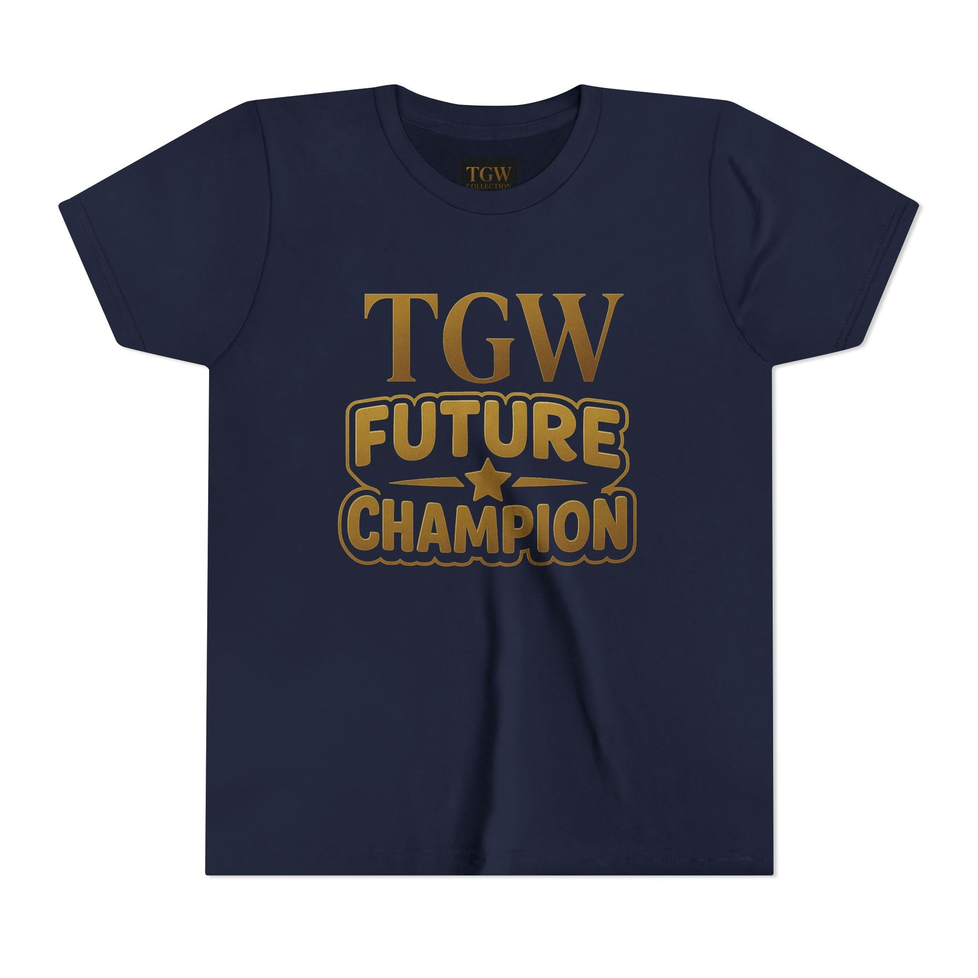Future Champion Youth Tee - Motivational Kids Shirt, Sportswear, Birthday Gift, Fun Apparel, Champion Theme