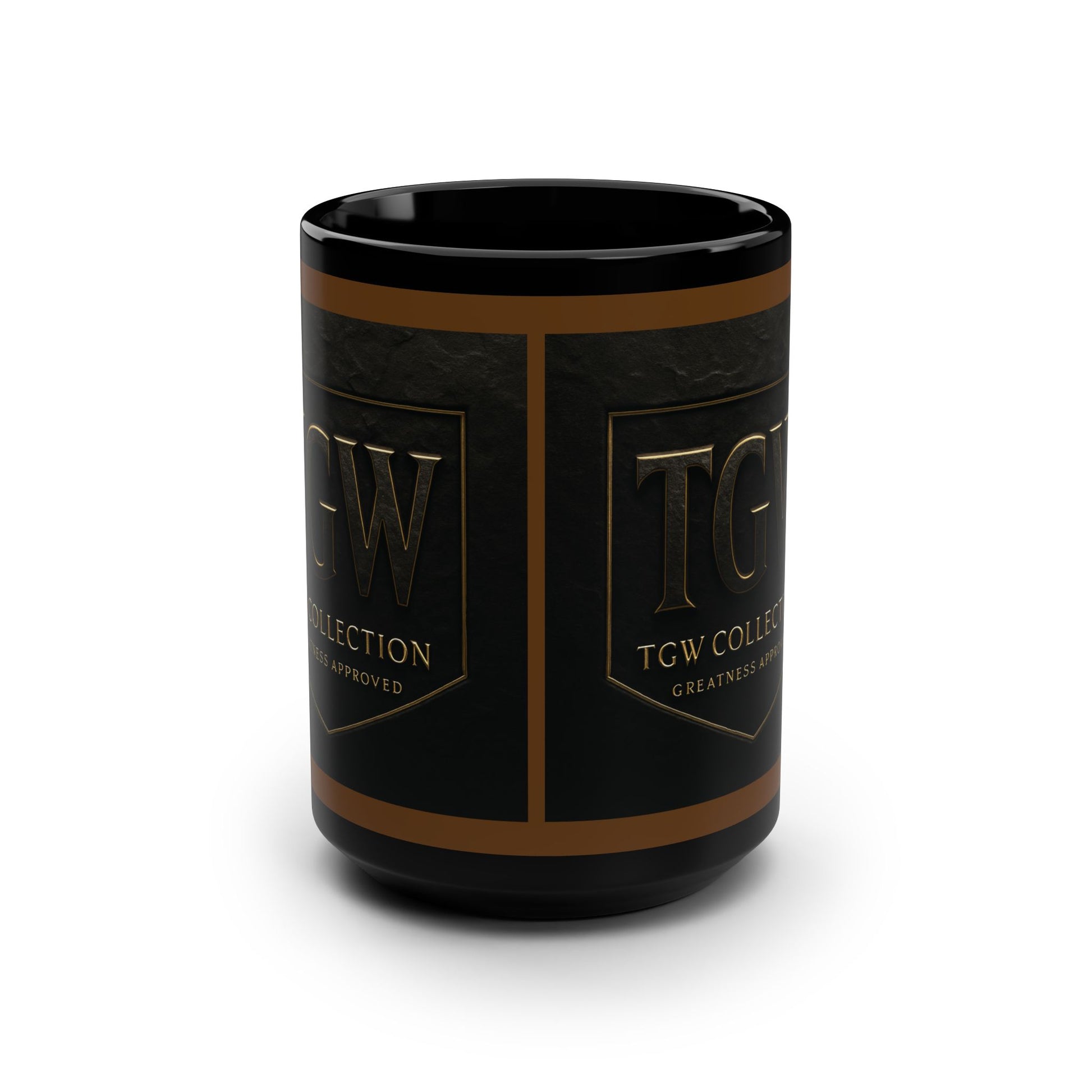 Stylish Black Mug, 15oz | Perfect Gift for Coffee Lovers, Tea Enthusiasts, Home Office Decor, Great for Birthdays, Holidays