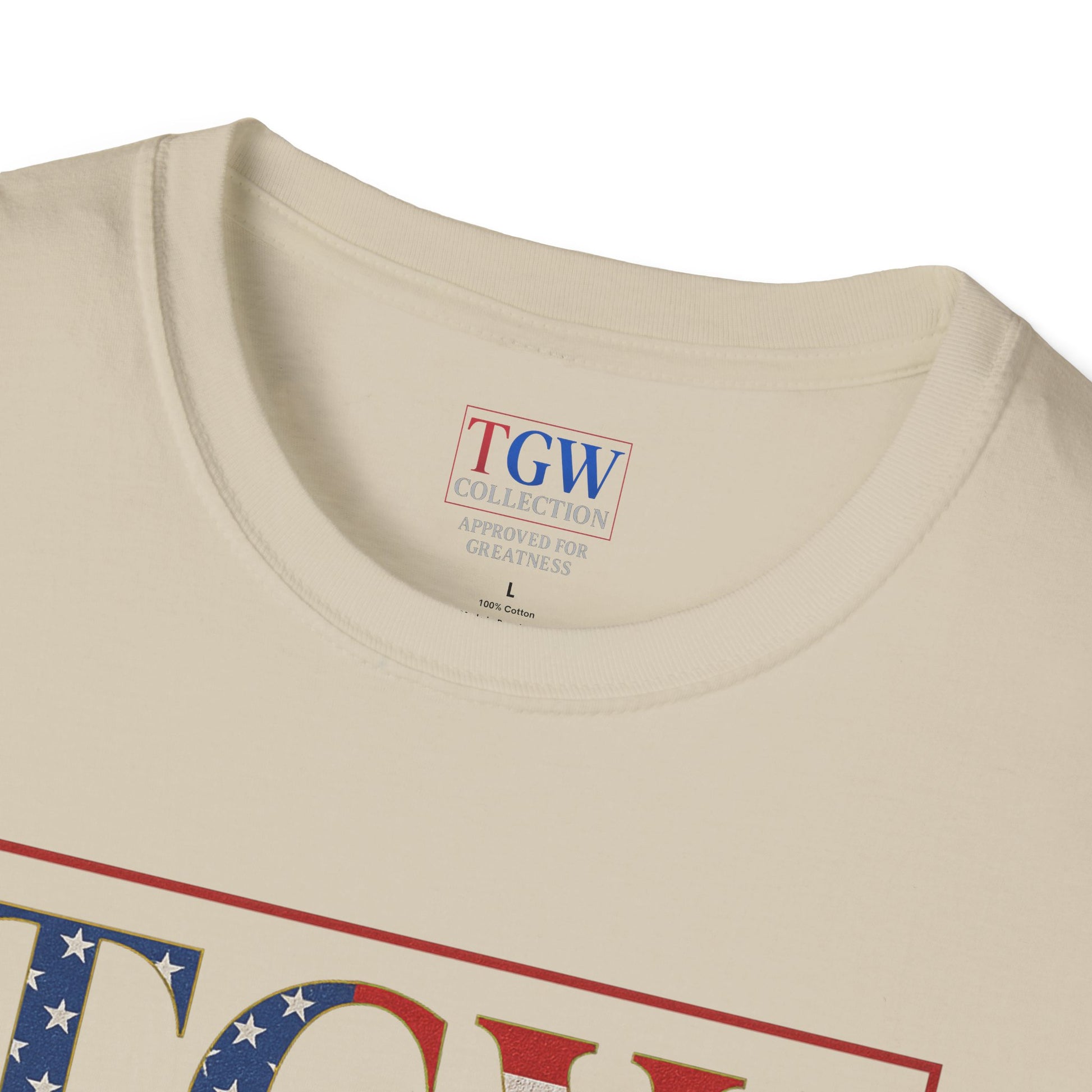 Soft style T-Shirt: TGW Collection, Approved for Greatness - Comfortable Apparel for Everyday, Gifts for Friends, USA Pride