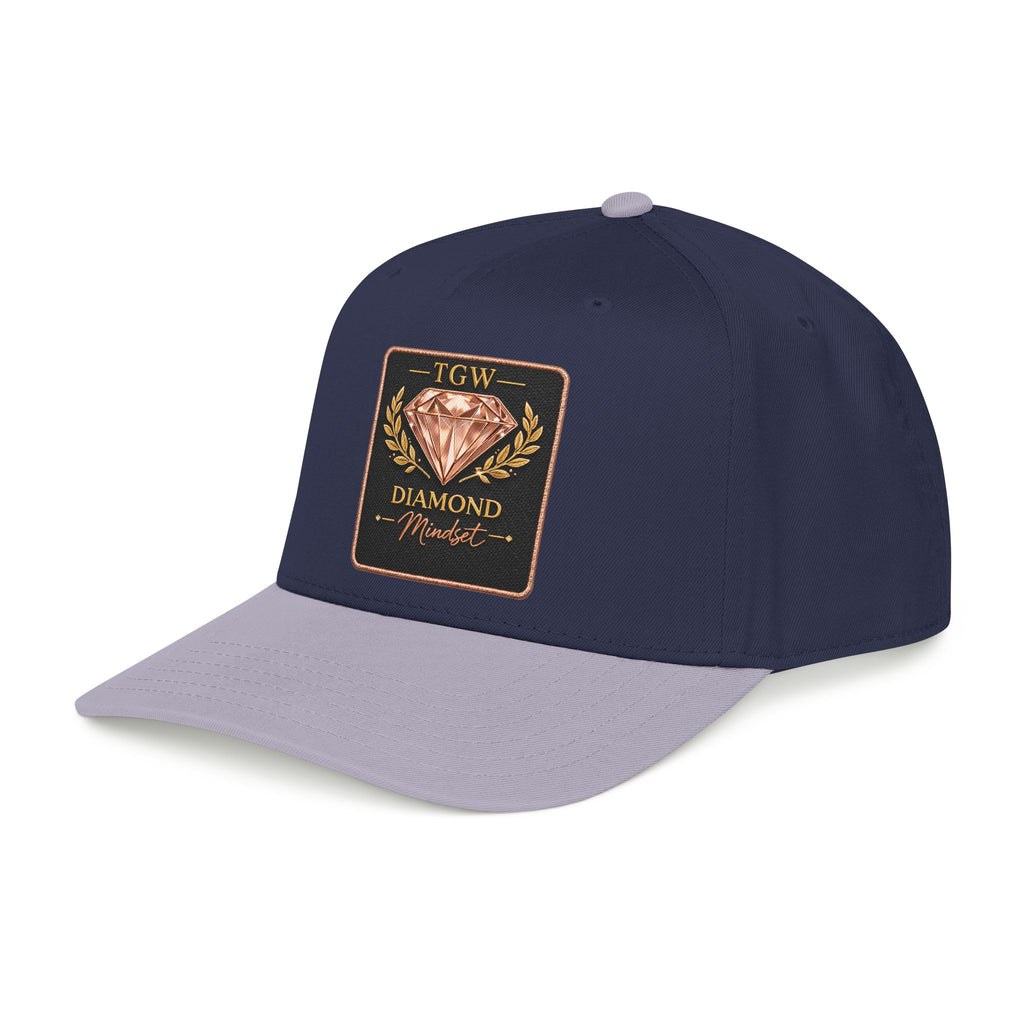 TGW Diamond Mindset Cap "Built Under Pressure"  Mid Profile Baseball Cap