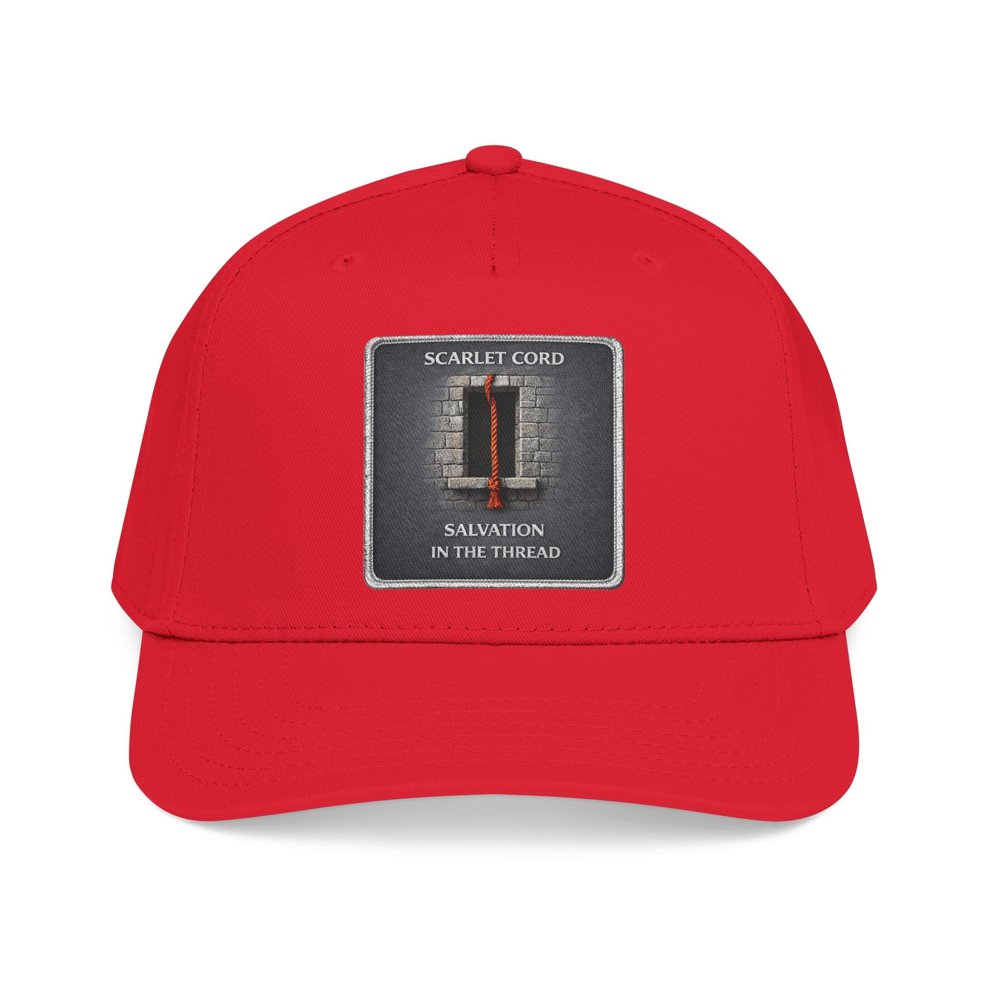 SCARLET CORD — SALVATION IN THE THREAD - Mid Profile Baseball Cap