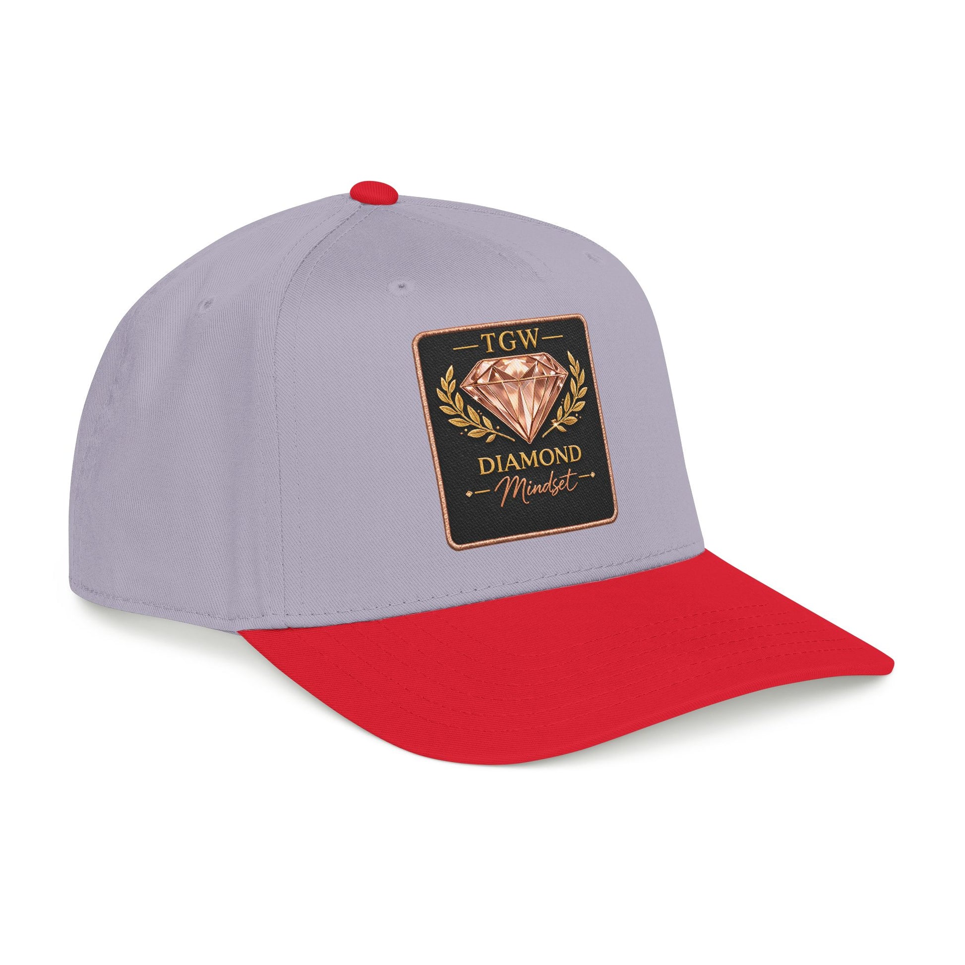 TGW Diamond Mindset Cap "Built Under Pressure"  Mid Profile Baseball Cap