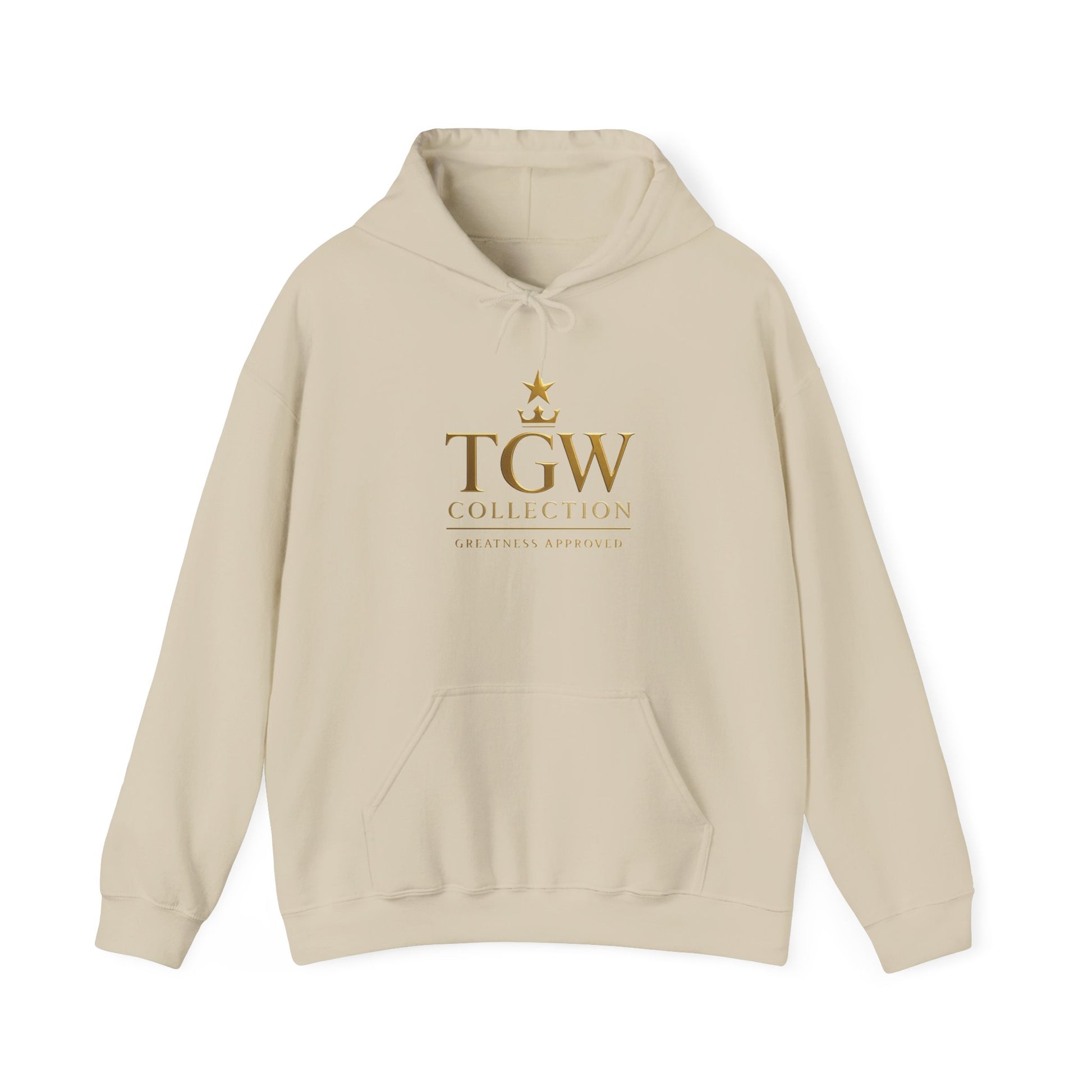 TGW Collection Hooded Sweatshirt: Mindset Over Everything, Style, Cozy Fashion, Gift Idea, Casual, Street-wear