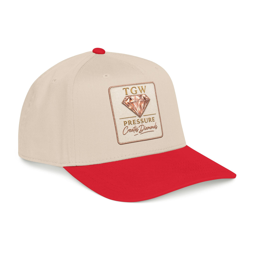 TGW Collection™  The TGW "Pressure Diamonds" Mid Profile Baseball Cap
