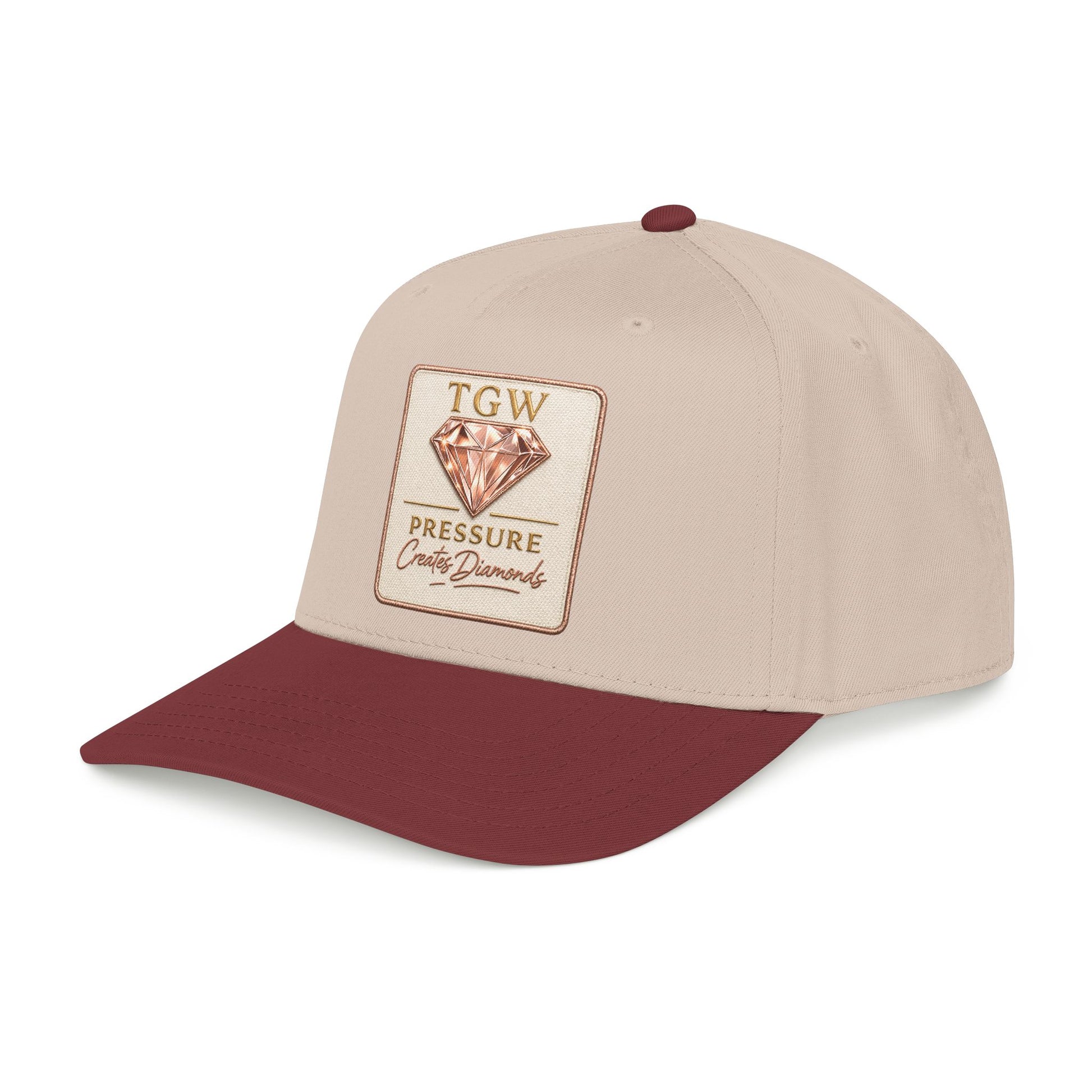 TGW Collection™  The TGW "Pressure Diamonds" Mid Profile Baseball Cap