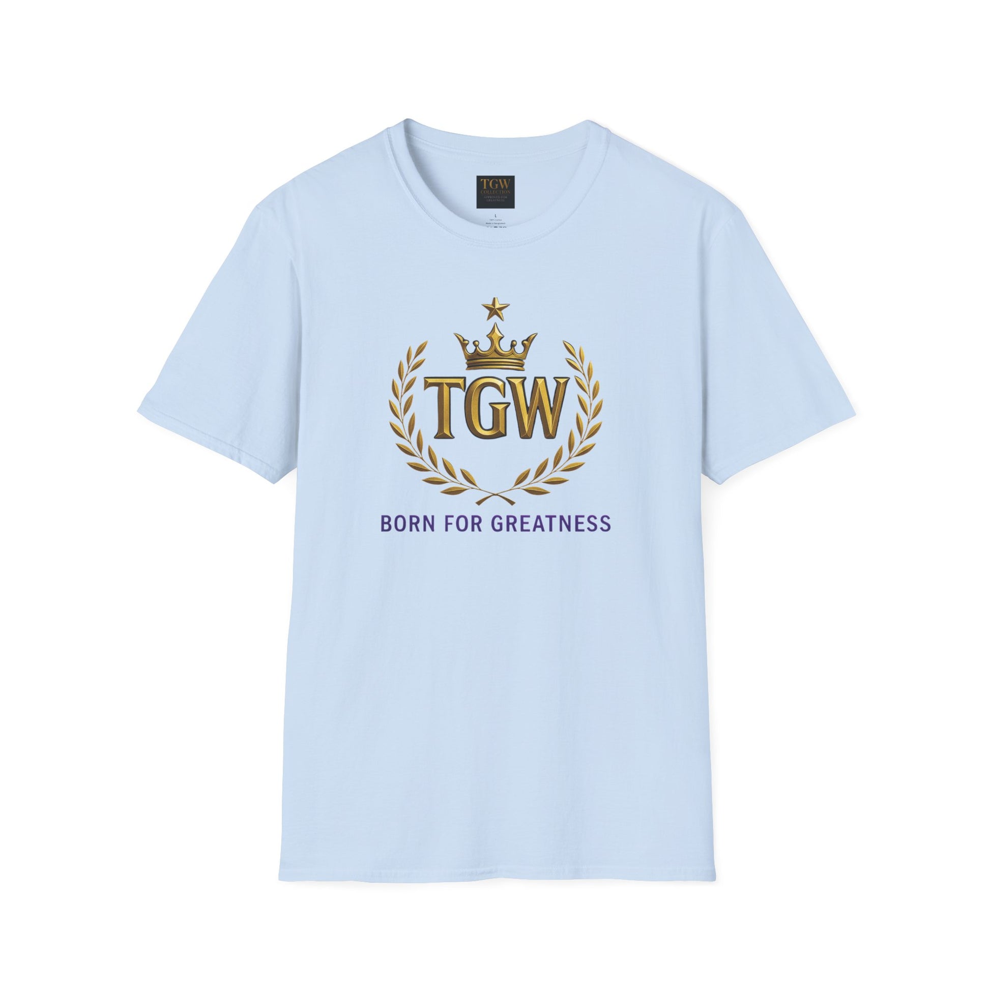 Inspirational T-Shirt - Born for Greatness, Motivational Tee, Gift for Achievers, Casual Wear, Everyday Comfort