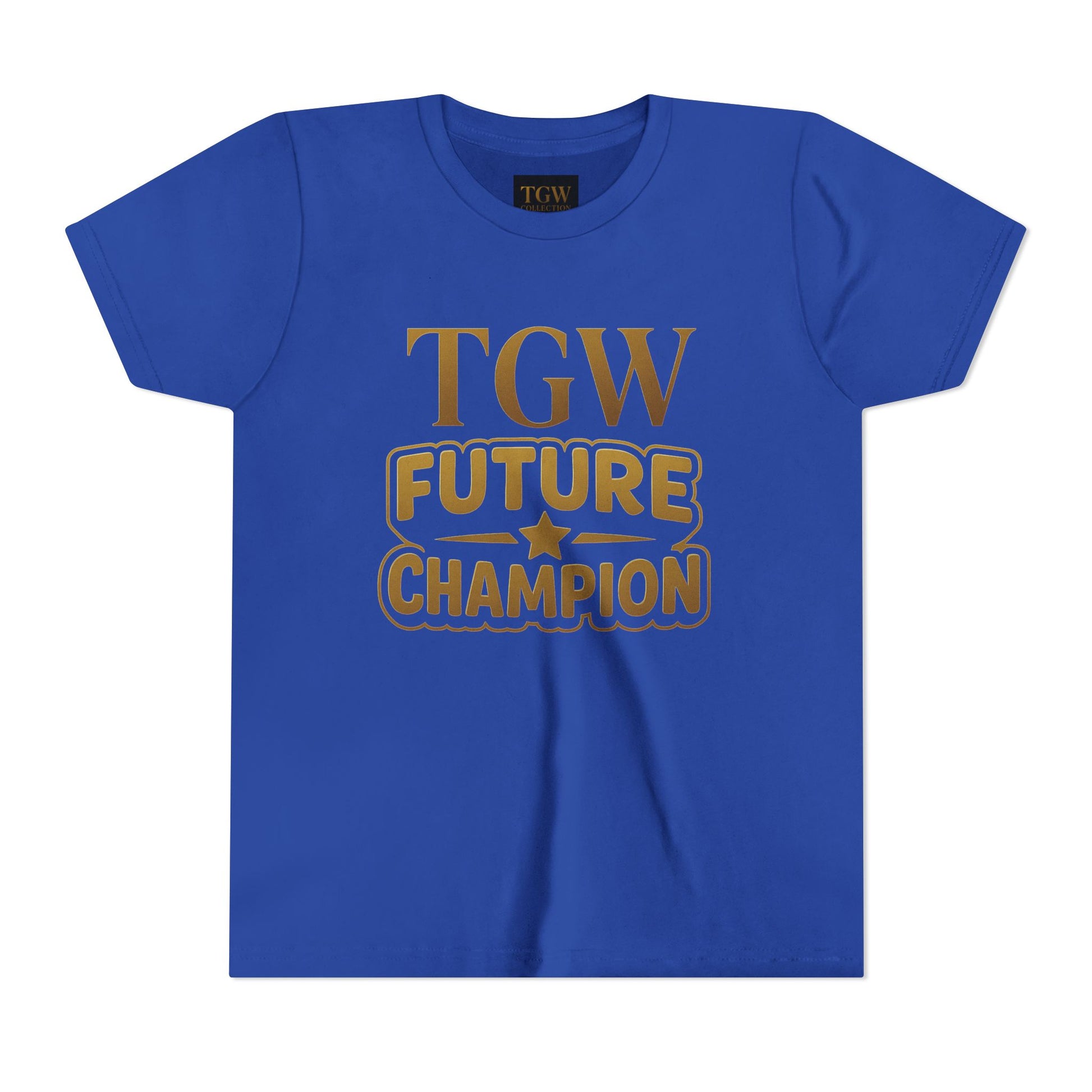 Future Champion Youth Tee - Motivational Kids Shirt, Sportswear, Birthday Gift, Fun Apparel, Champion Theme