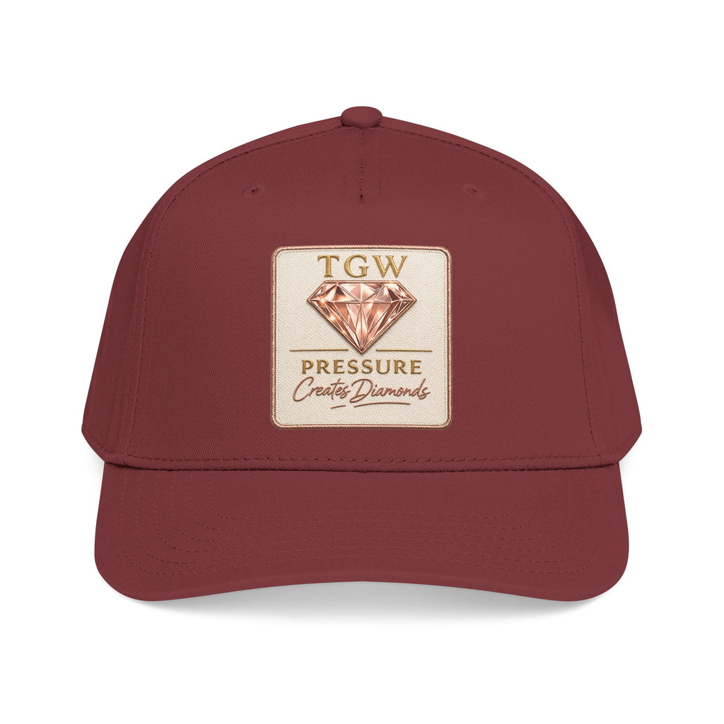 TGW Collection™  The TGW "Pressure Diamonds" Mid Profile Baseball Cap
