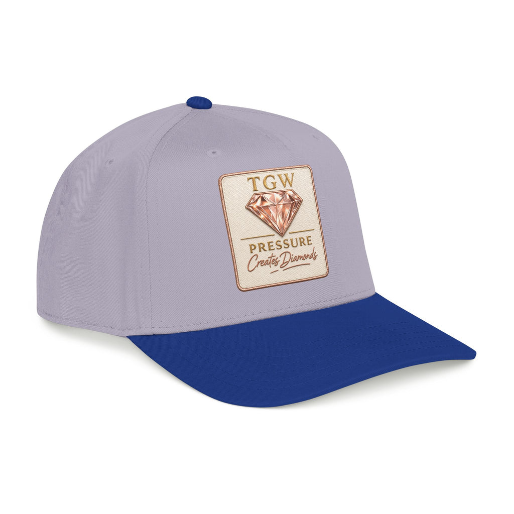 TGW Collection™  The TGW "Pressure Diamonds" Mid Profile Baseball Cap