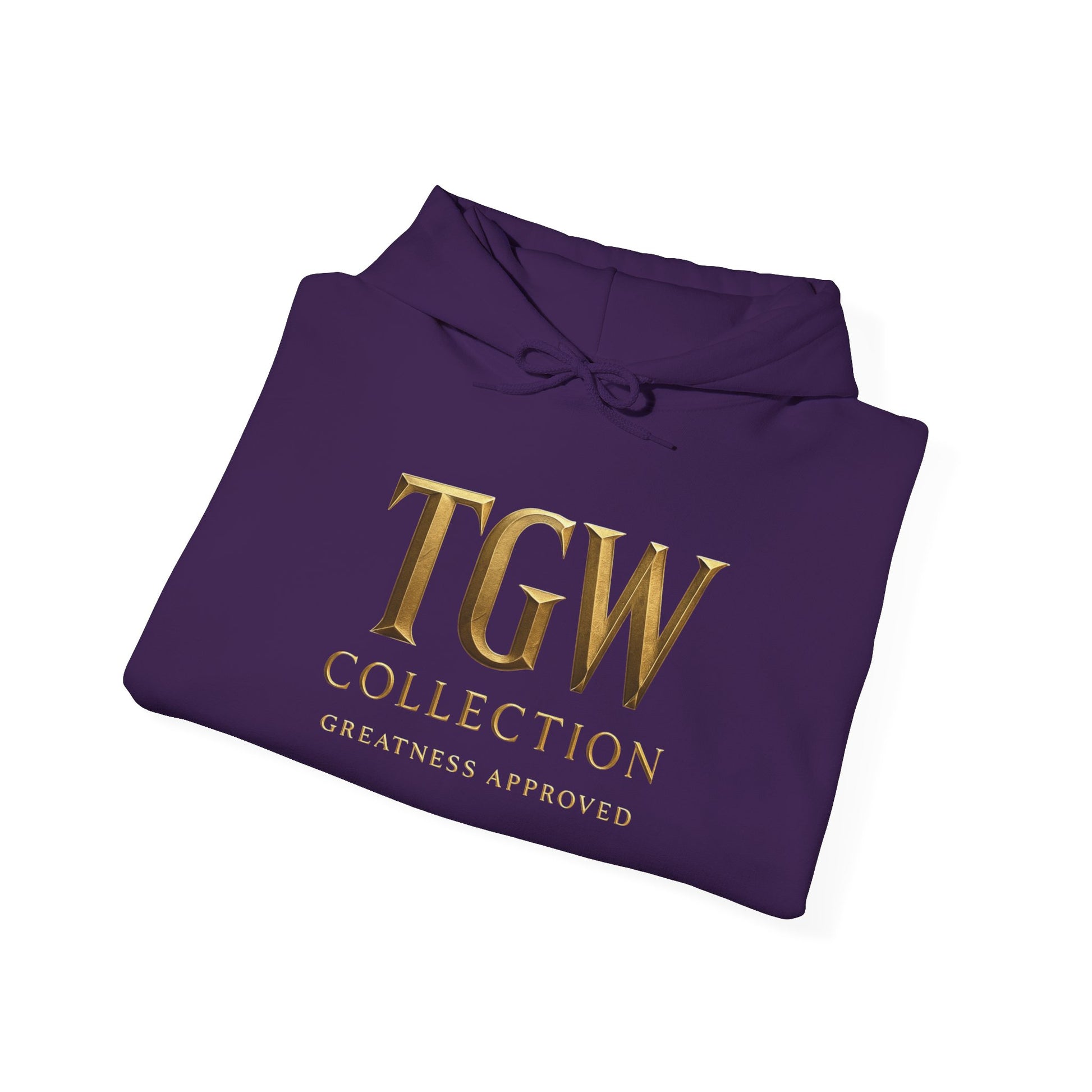 Elegant Gold Graphic Hoodie for Trendy Comfort | Sweatshirt, Cozy Wear, Fashion Gift, Casual Style, TGW Collection