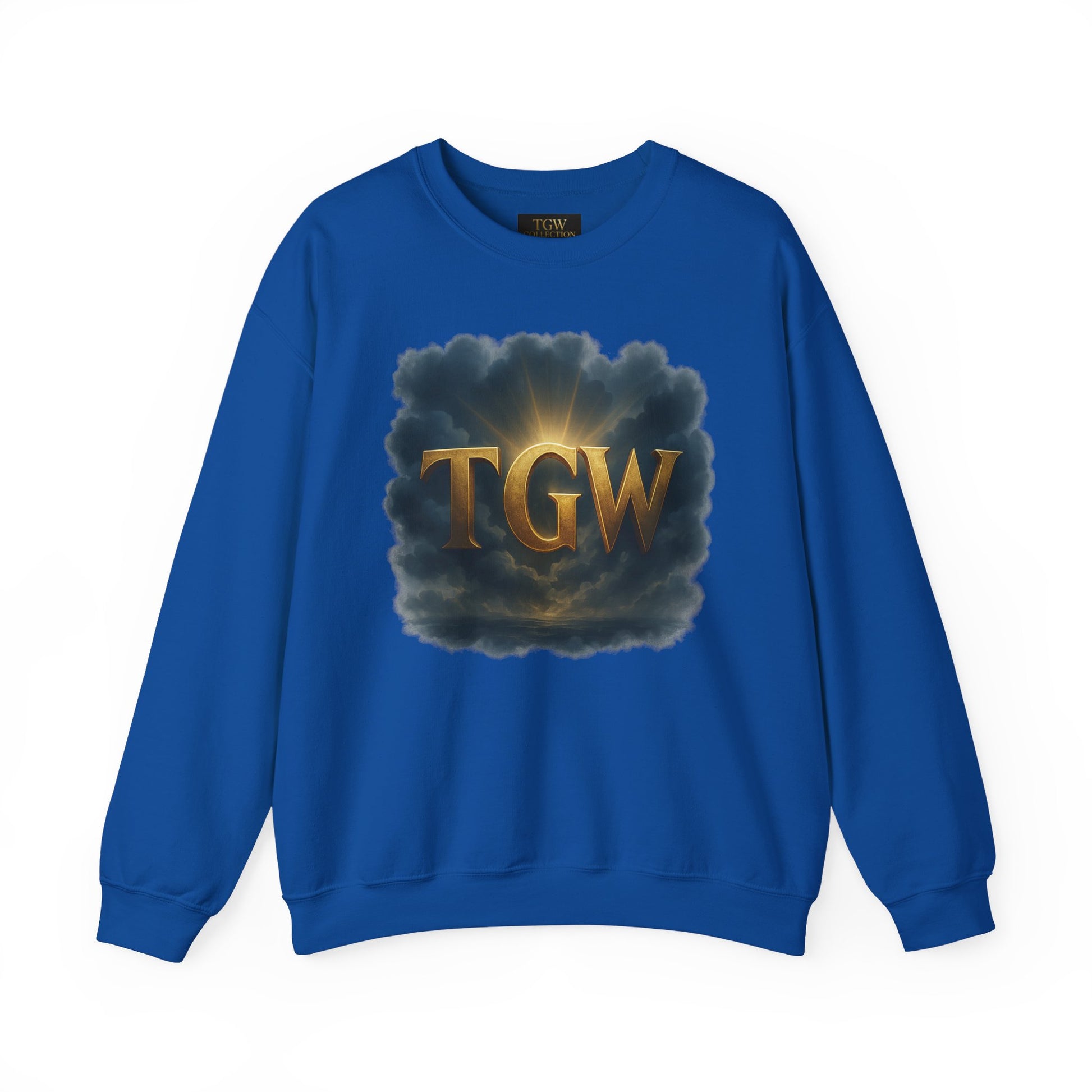 TGW Vintage Crewneck Sweatshirt, Cozy Fashion, Casual Wear, Autumn Layers, Relaxed Style
