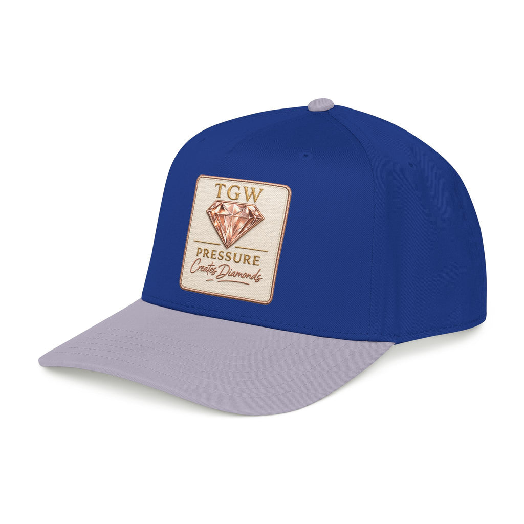 TGW Collection™  The TGW "Pressure Diamonds" Mid Profile Baseball Cap