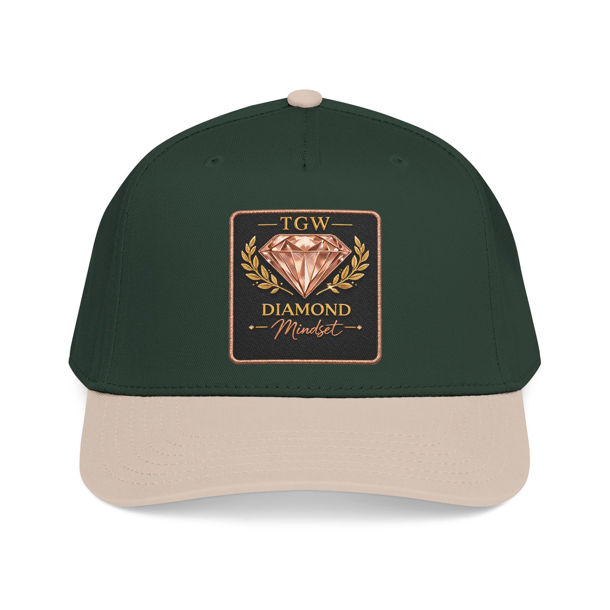 TGW Diamond Mindset Cap "Built Under Pressure"  Mid Profile Baseball Cap