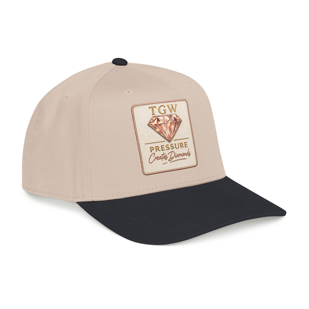 TGW Collection™  The TGW "Pressure Diamonds" Mid Profile Baseball Cap