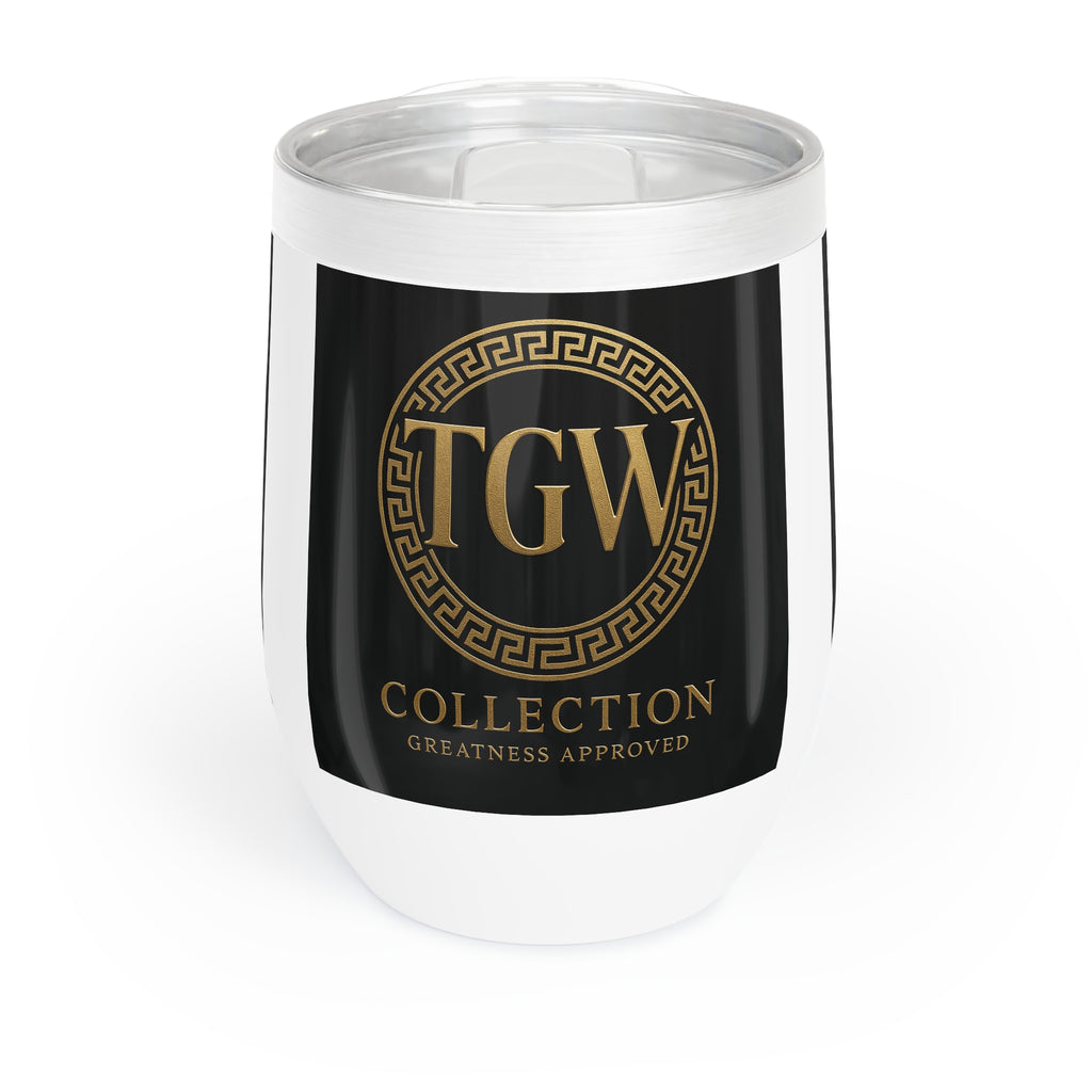 Chic Wine Tumbler for Relaxing Evenings, Travel Mug, Gift for Wine Lovers, Personalized Drinkware, Perfect for Parties