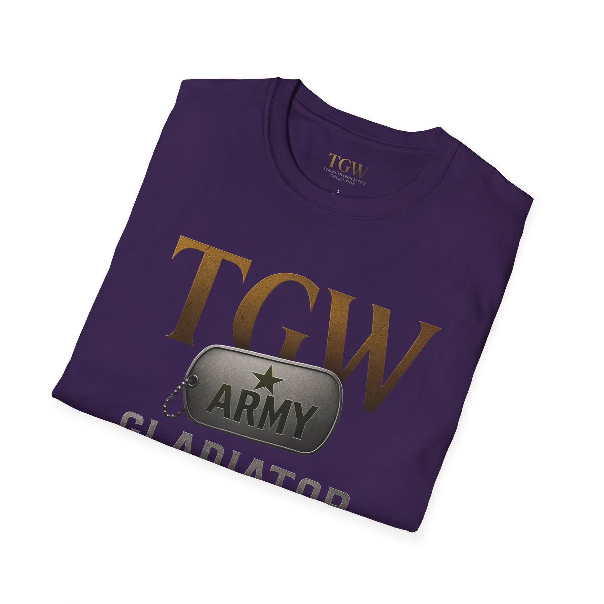 Gladiator Within T-Shirt, Unisex Army Tee, Motivational Gift, Fitness Apparel, Casual Wear, Workout Top, Inspirational Shirt