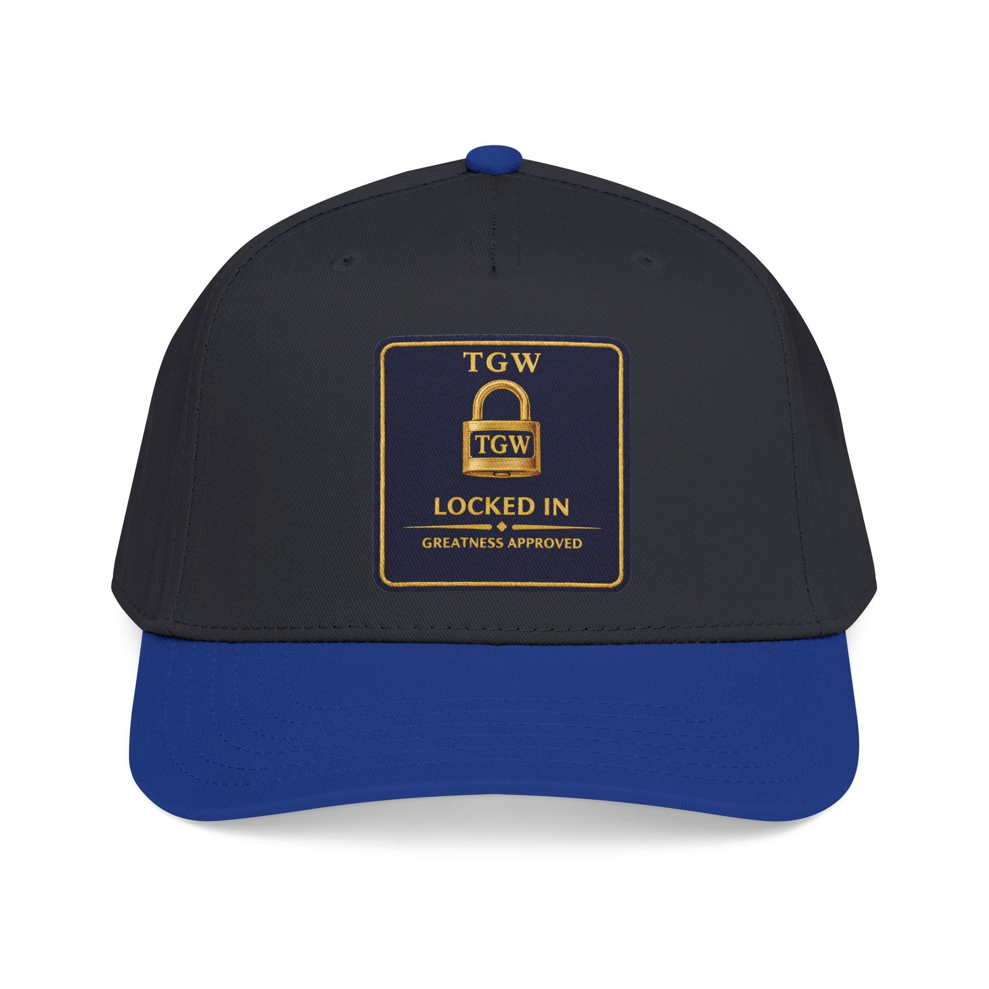TGW “LOCKED IN” — Greatness Approved   Mid Profile Baseball Cap