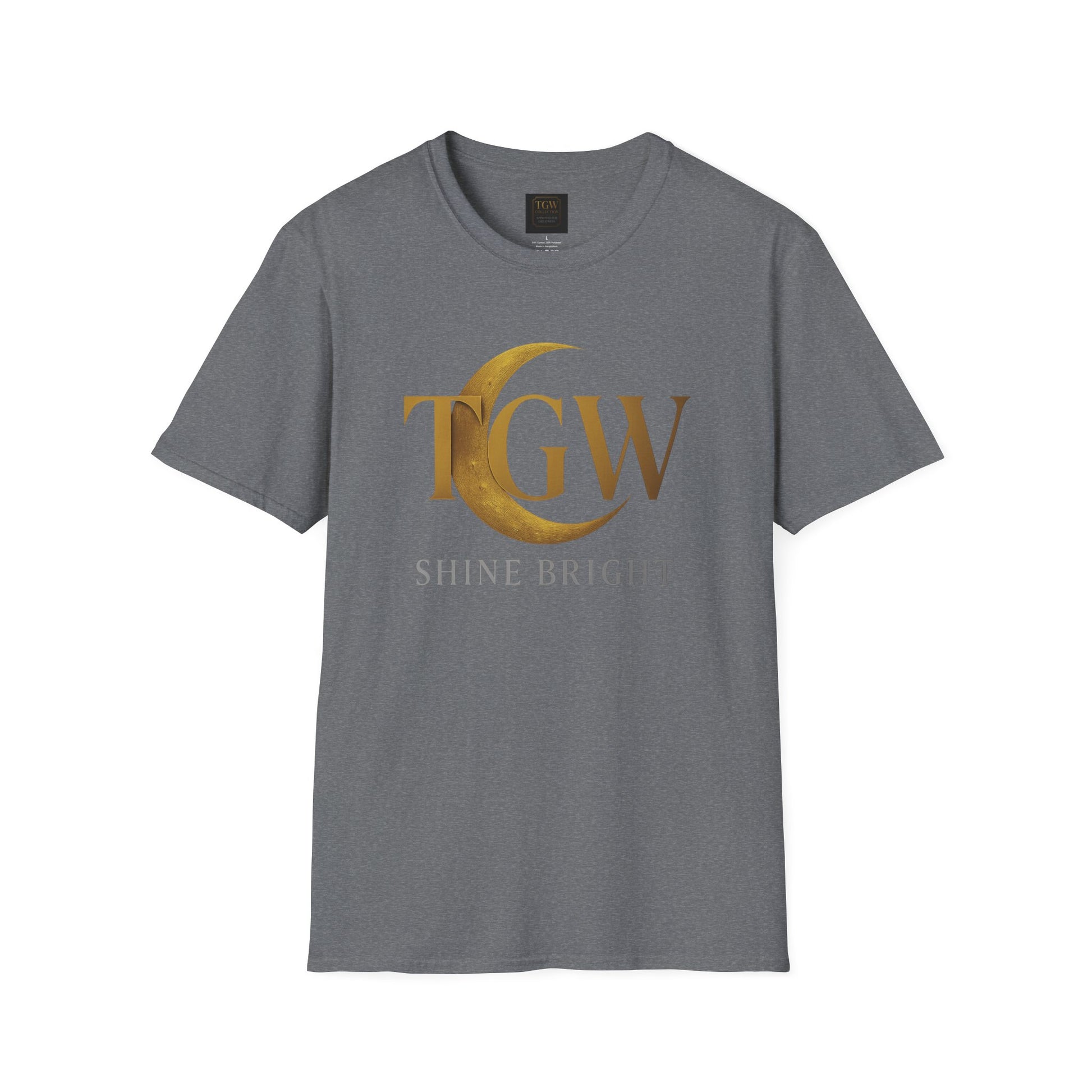 Shine Bright T-Shirt, Graphic Tee, Motivational Gift, Casual Wear, Inspirational Apparel