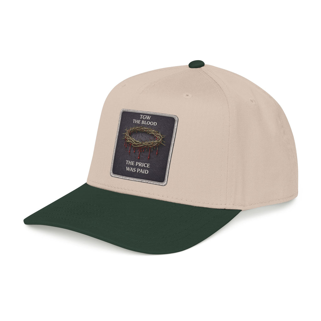 TGW “THE BLOOD” — The Price Was Paid - Mid Profile Baseball Cap