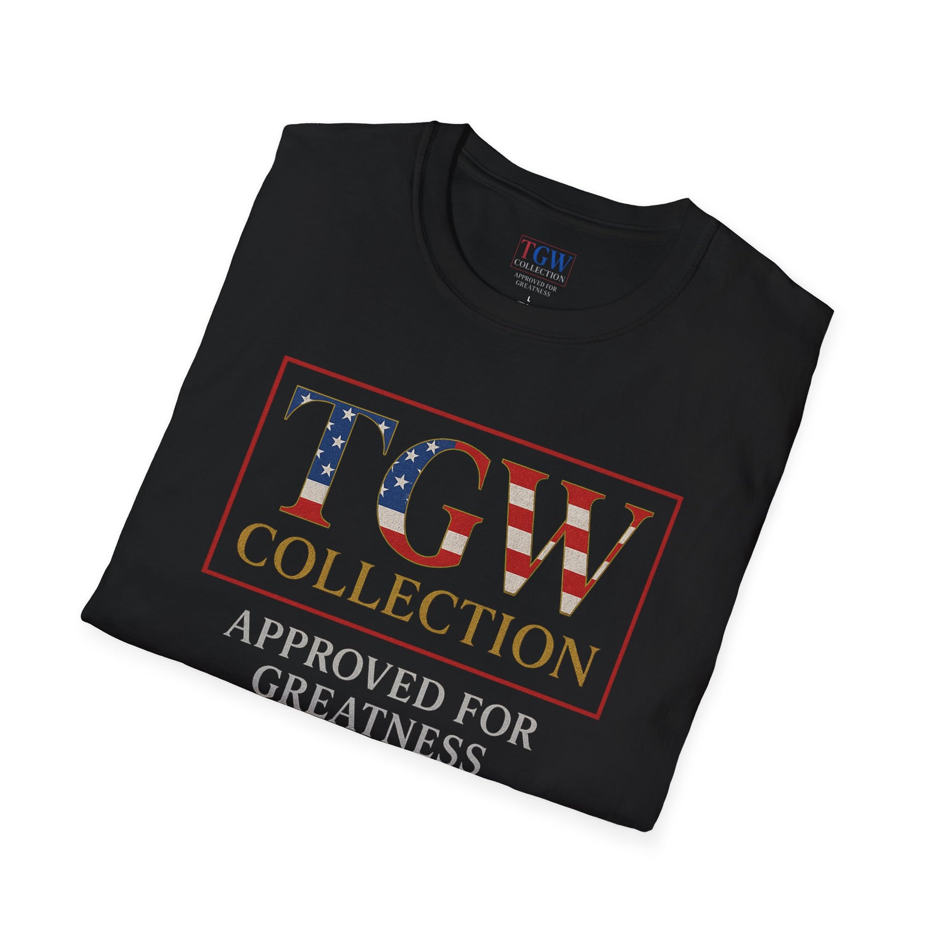 Soft style T-Shirt: TGW Collection, Approved for Greatness - Comfortable Apparel for Everyday, Gifts for Friends, USA Pride