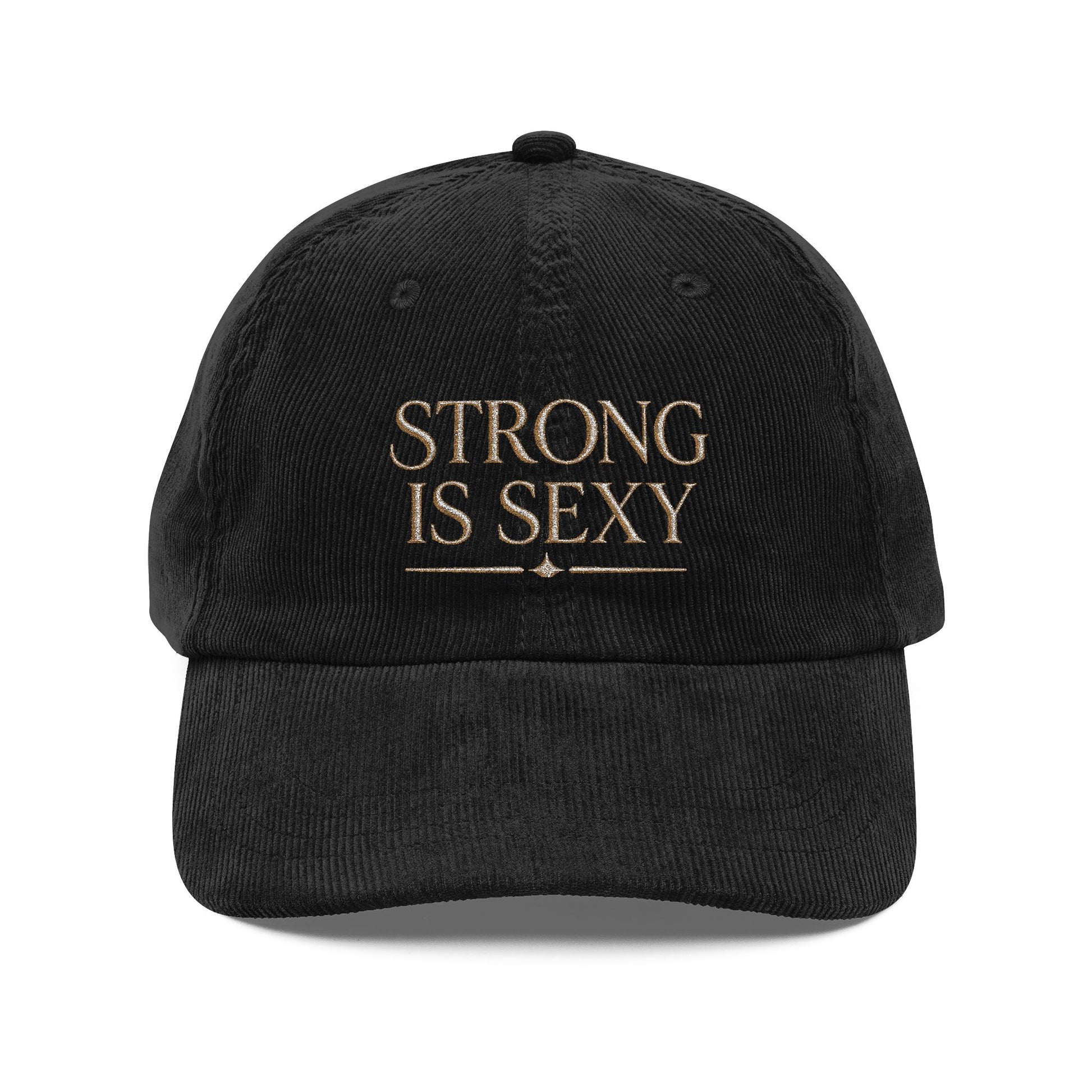 TGW Collection TM - Strong Is Sexy - Vintage Corduroy Cap